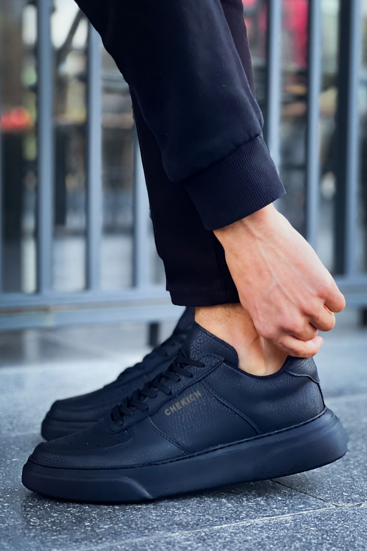 CH087 CST Kenton Erkek Ayakkabı SIYAH/SIYAH - Görsel 4