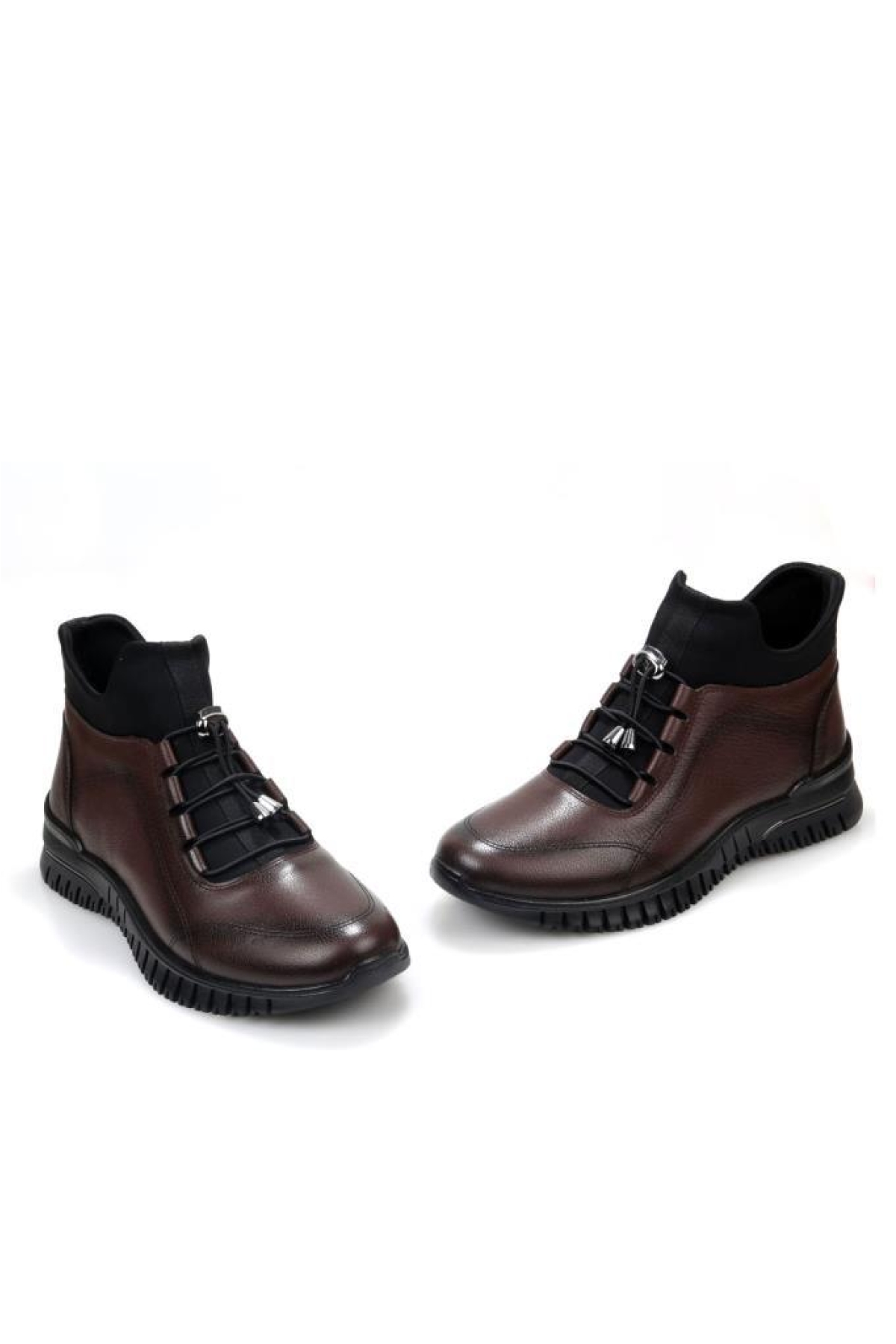 2007 Ortopedik Kadın Günlük Hakiki Deri Bot - Görsel 4