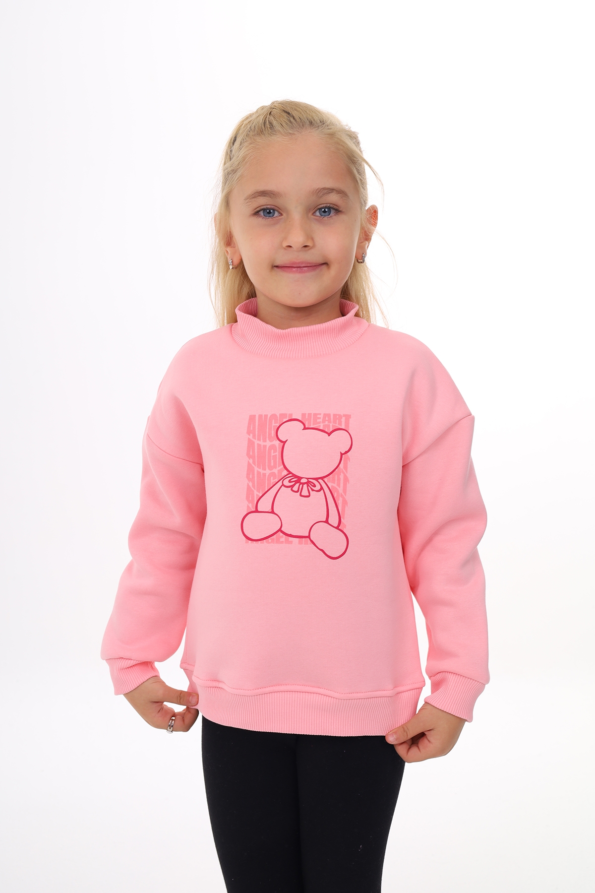 Toontoy Kız Çocuk Baskılı Sweatshirt