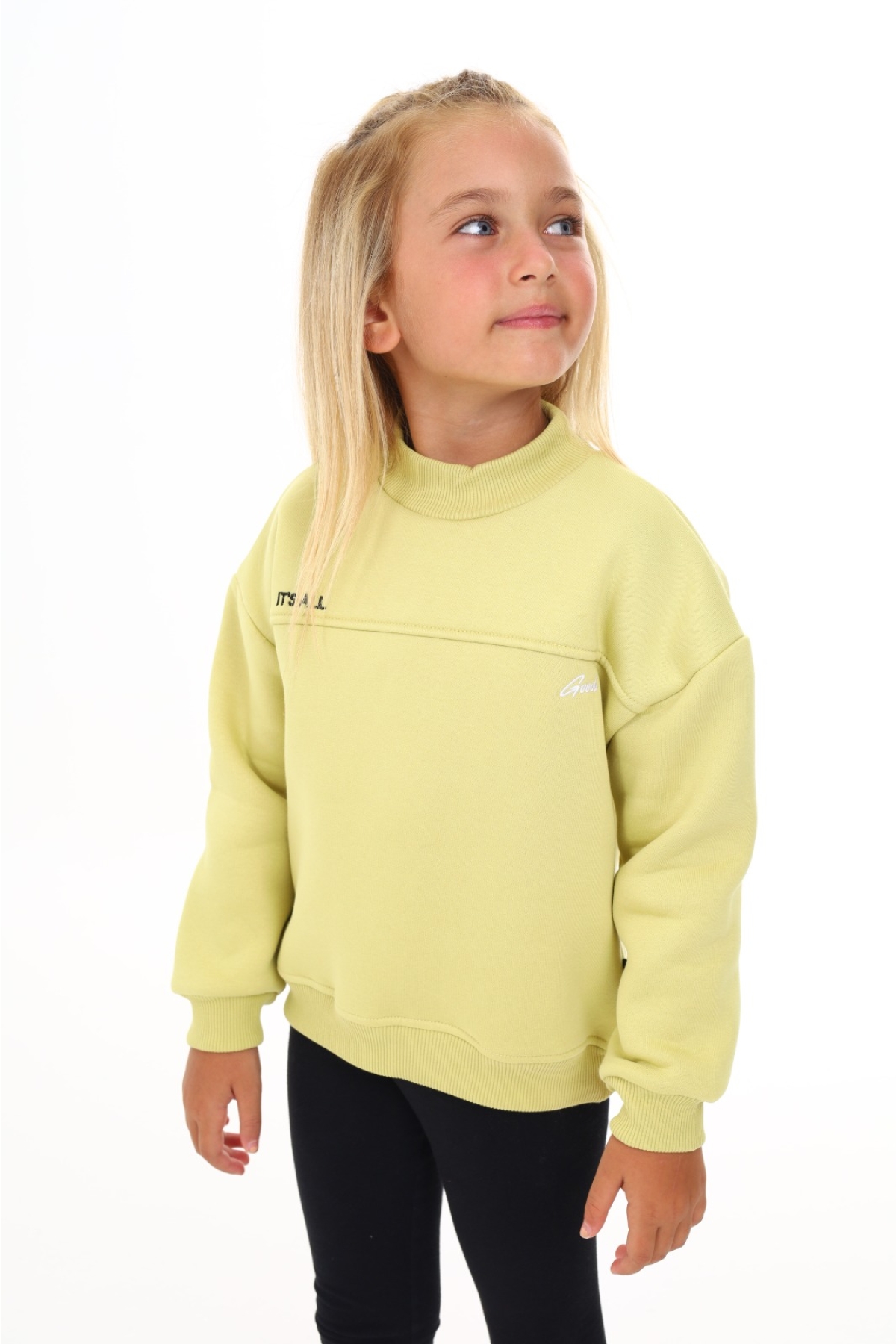 Toontoy Kız Çocuk Nakışlı Sweatshirt