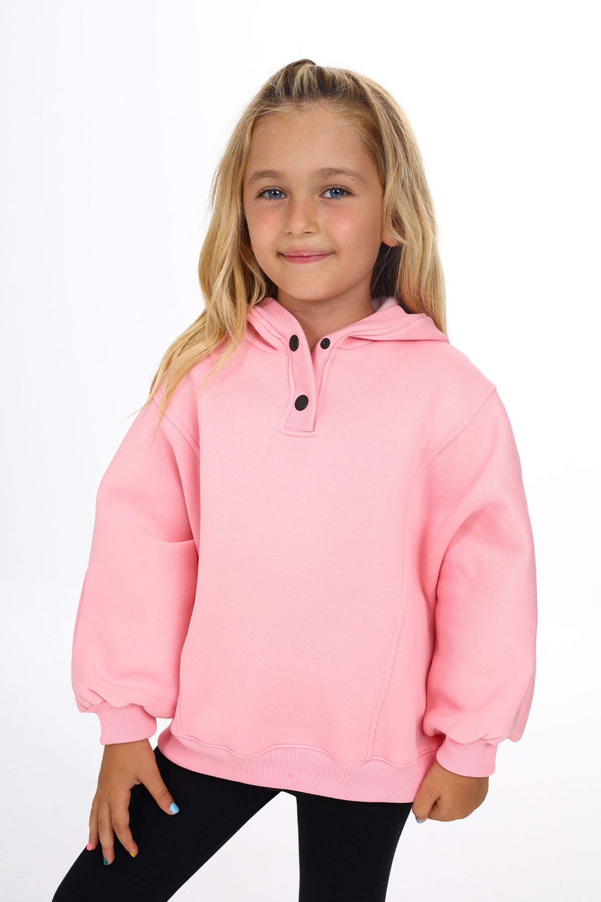 Toontoy Kız Çocuk Nakışlı Sweatshirt