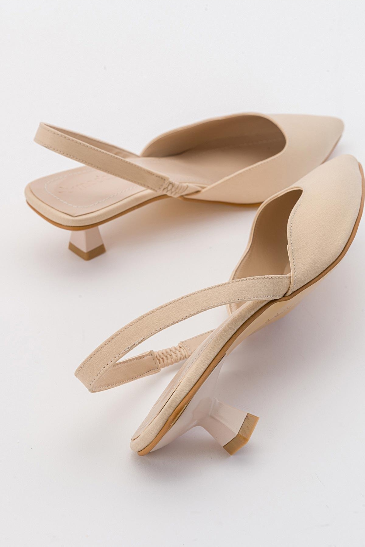 Kadın Topuklu Sandalet TEN ZRA - Görsel 5
