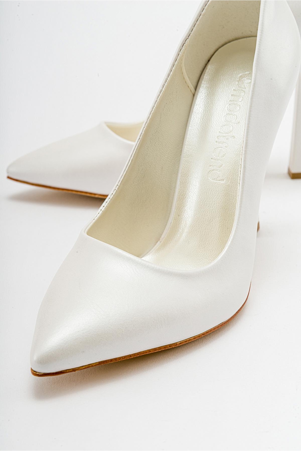 Kadın Stiletto Ayakkabı SEDEF CİLT - Görsel 4