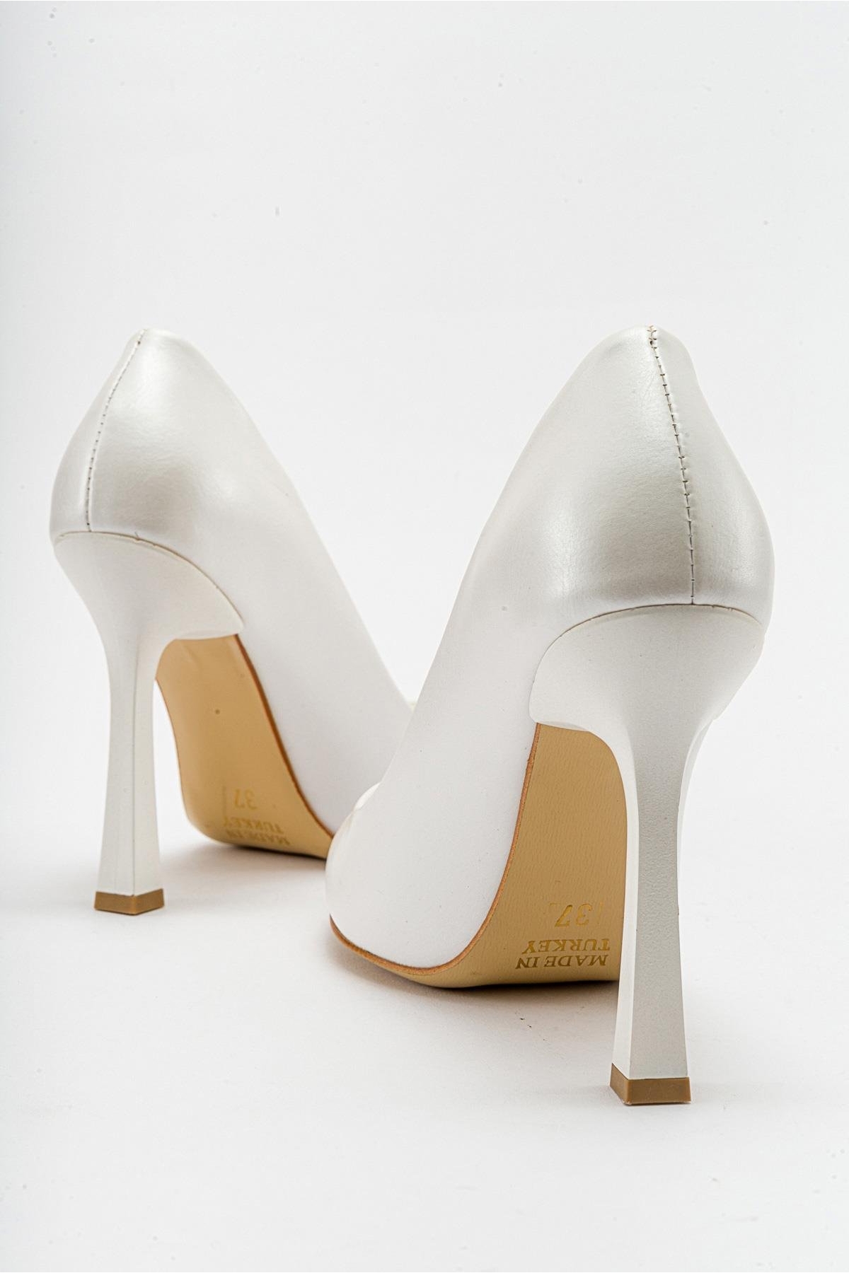 Kadın Stiletto Ayakkabı SEDEF CİLT - Görsel 5