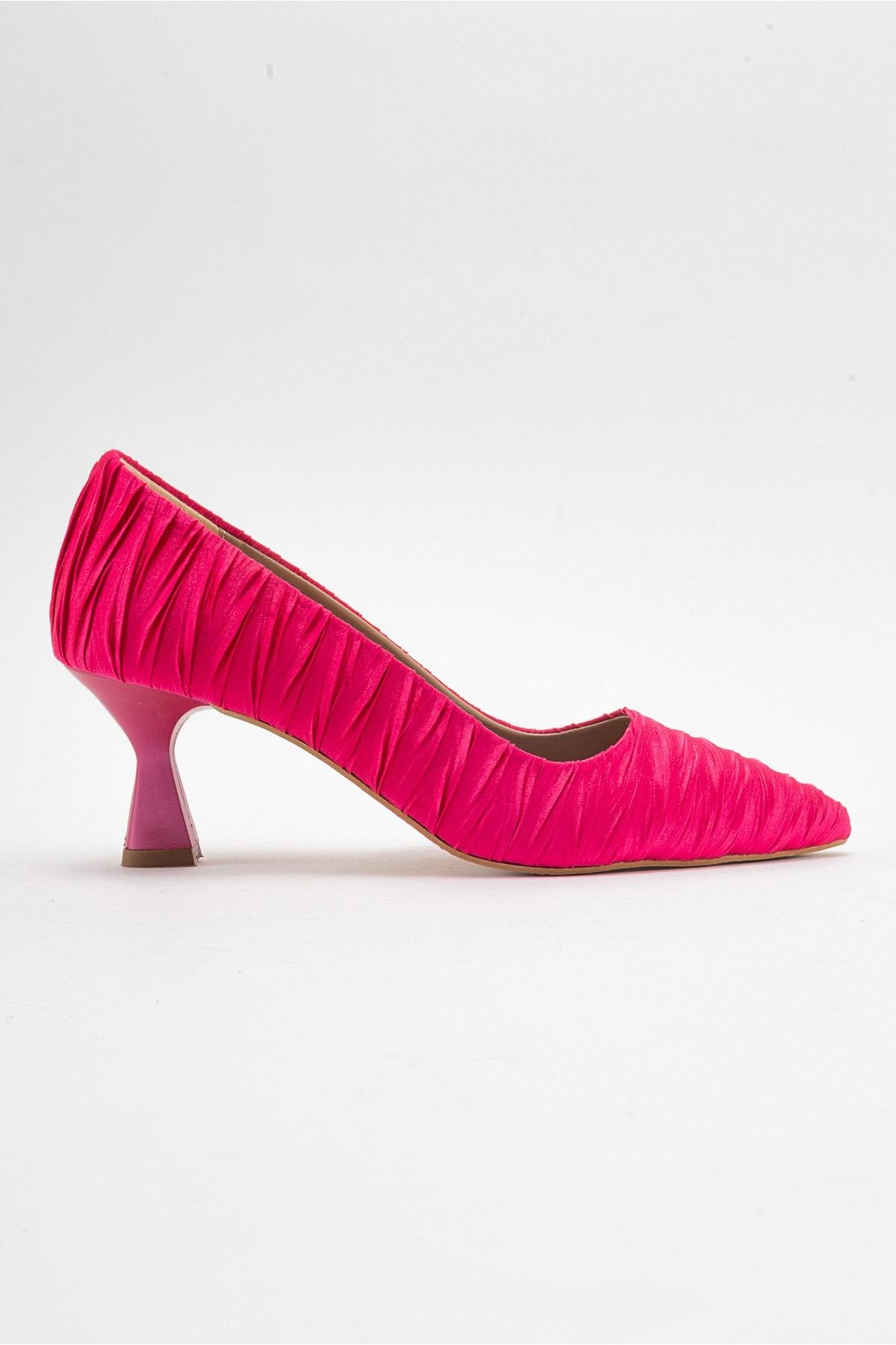 Kadın Stiletto Ayakkabı FUJE SATEN - Görsel 3