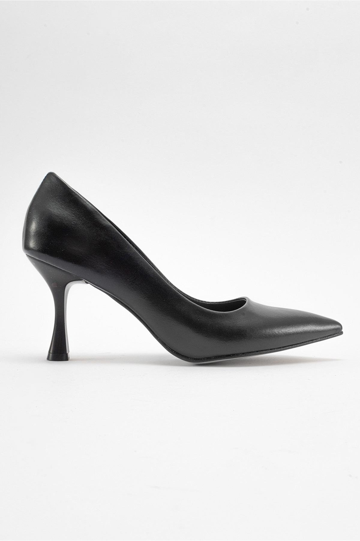 Kadın Stiletto Ayakkabı SİYAH CİLT - Görsel 3