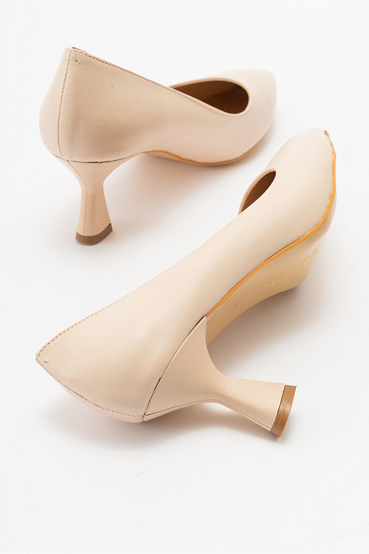 Kadın Stiletto Ayakkabı TEN CİLT - Görsel 5