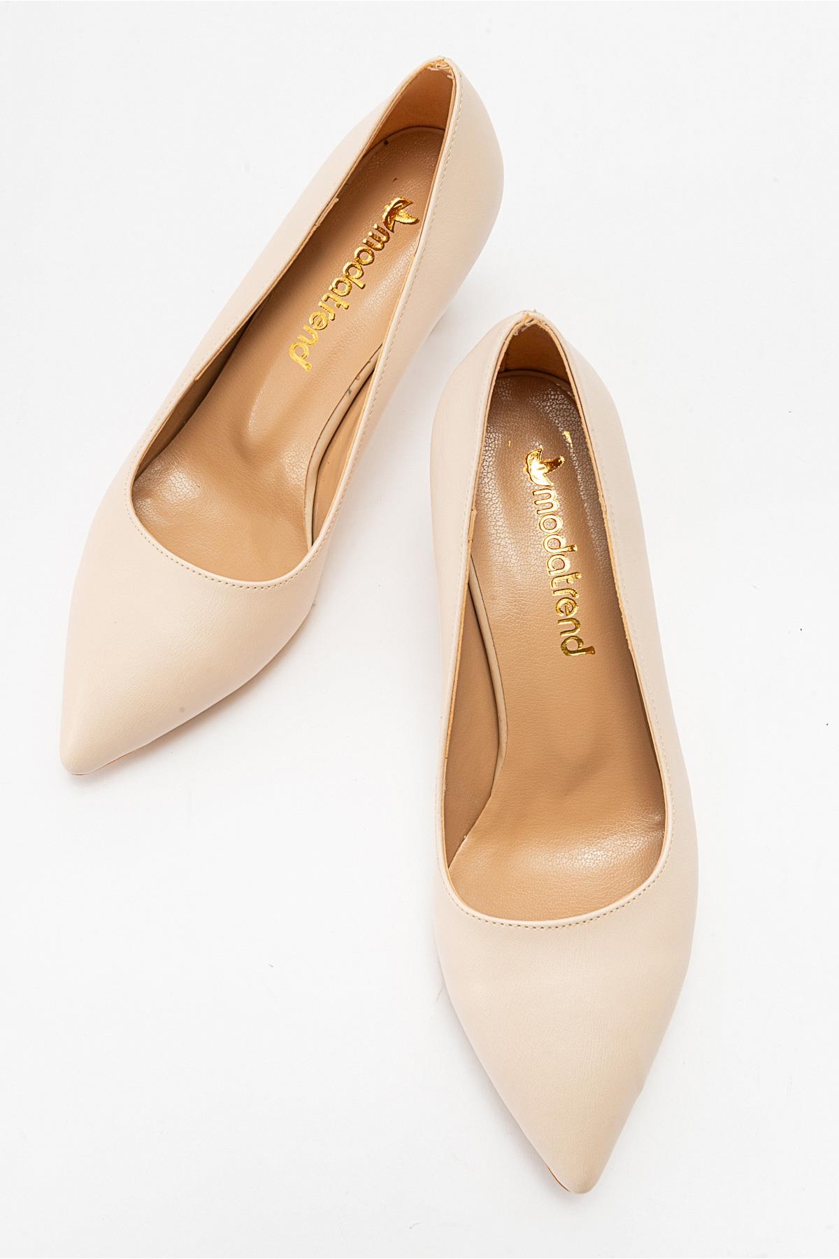 Kadın Stiletto Ayakkabı TEN CİLT - Görsel 6