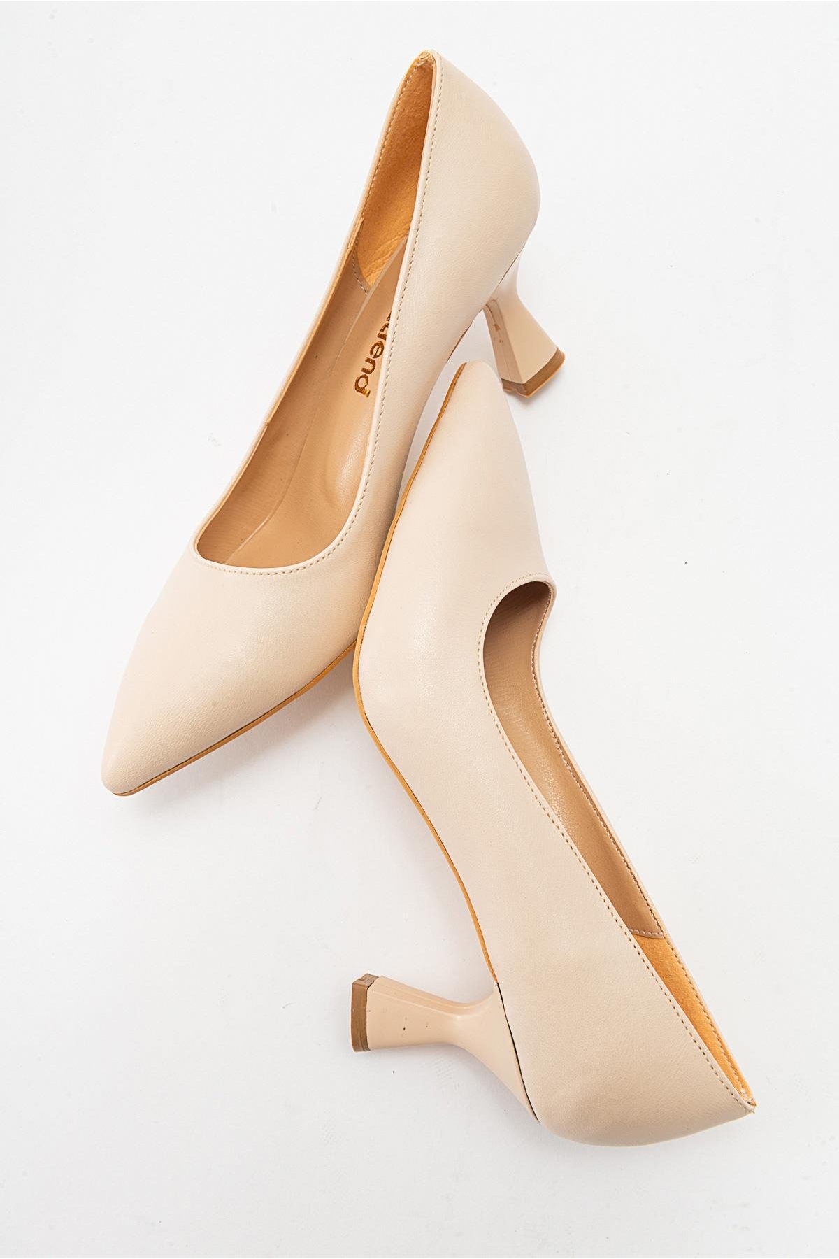 Kadın Stiletto Ayakkabı TEN CİLT - Görsel 7