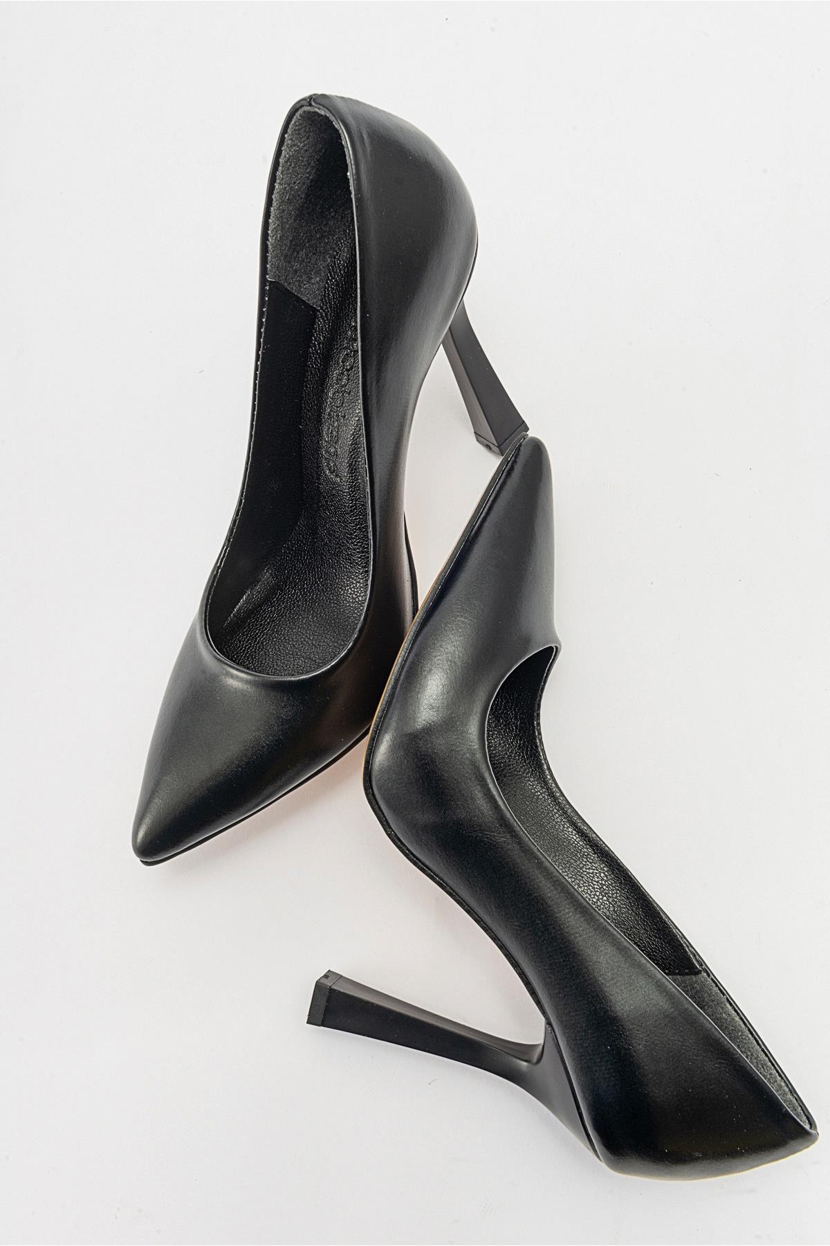 Ccway Siyah Ccway Stiletto Kadın Ayakkabı