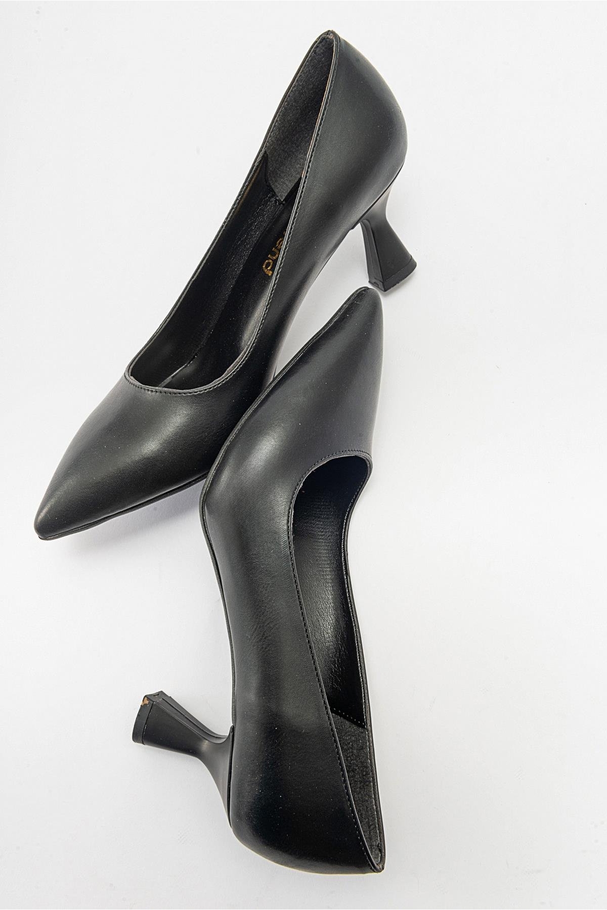 Kadın Stiletto Ayakkabı SİYAH CİLT - Görsel 7