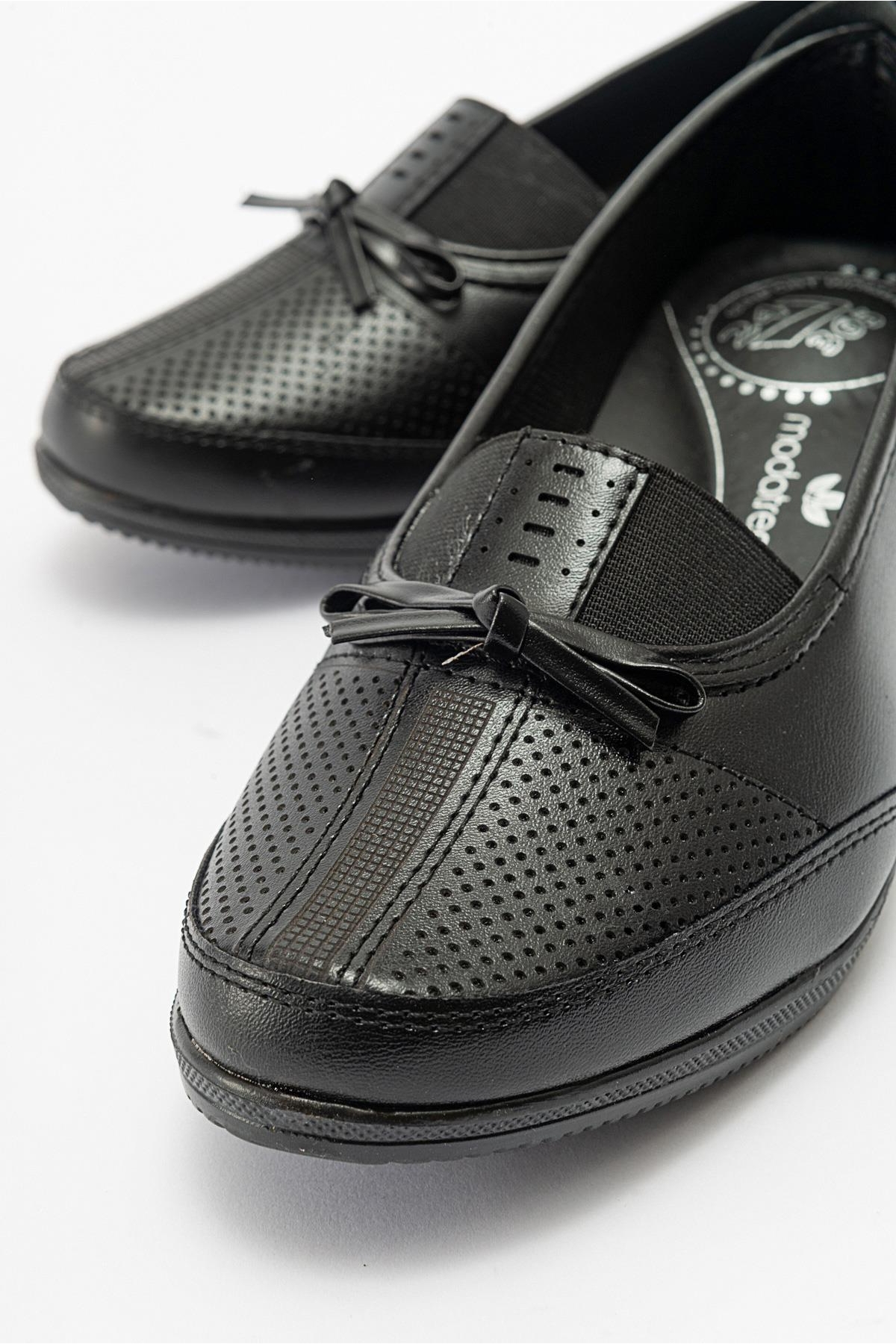 Kadın Günlük Ayakkabı SİYAH CİLT SİYAH - Görsel 4