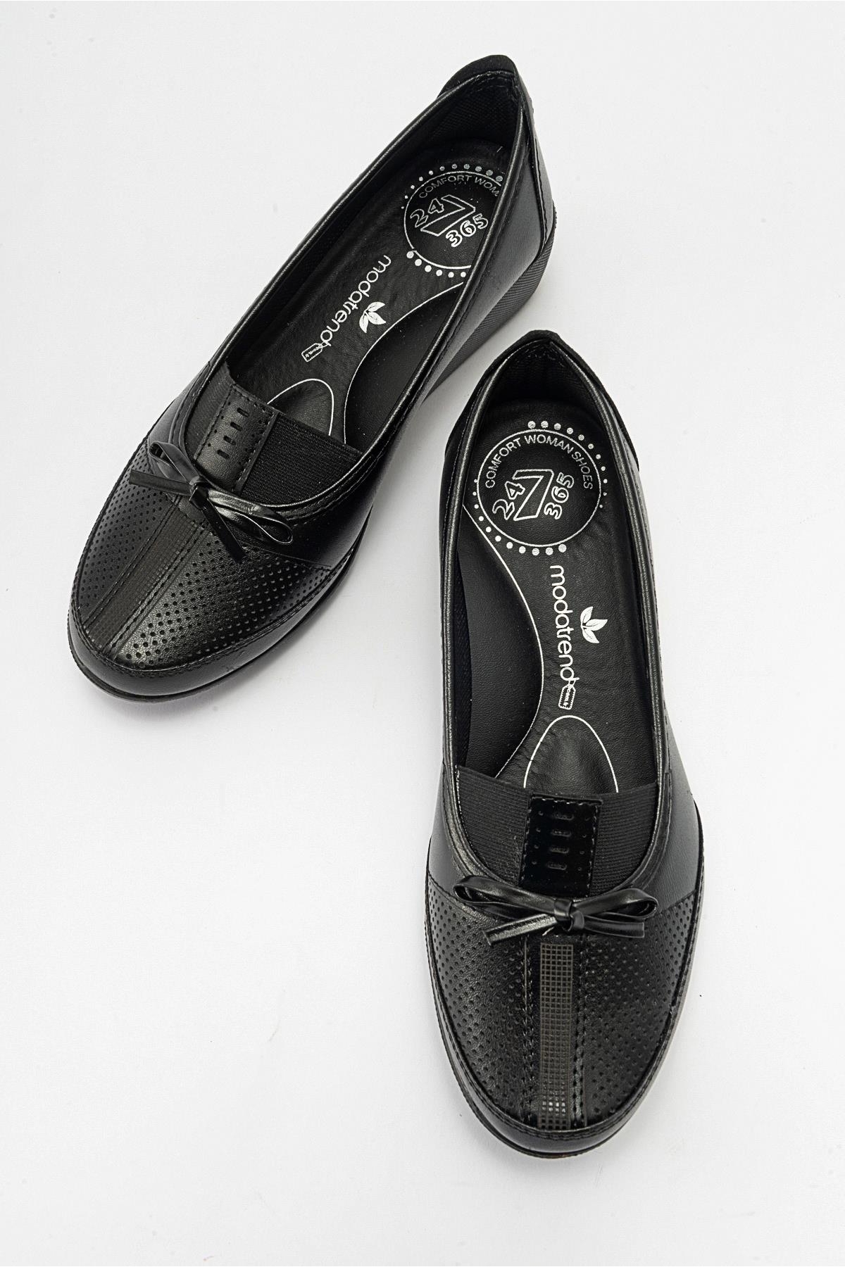 Kadın Günlük Ayakkabı SİYAH CİLT SİYAH - Görsel 6