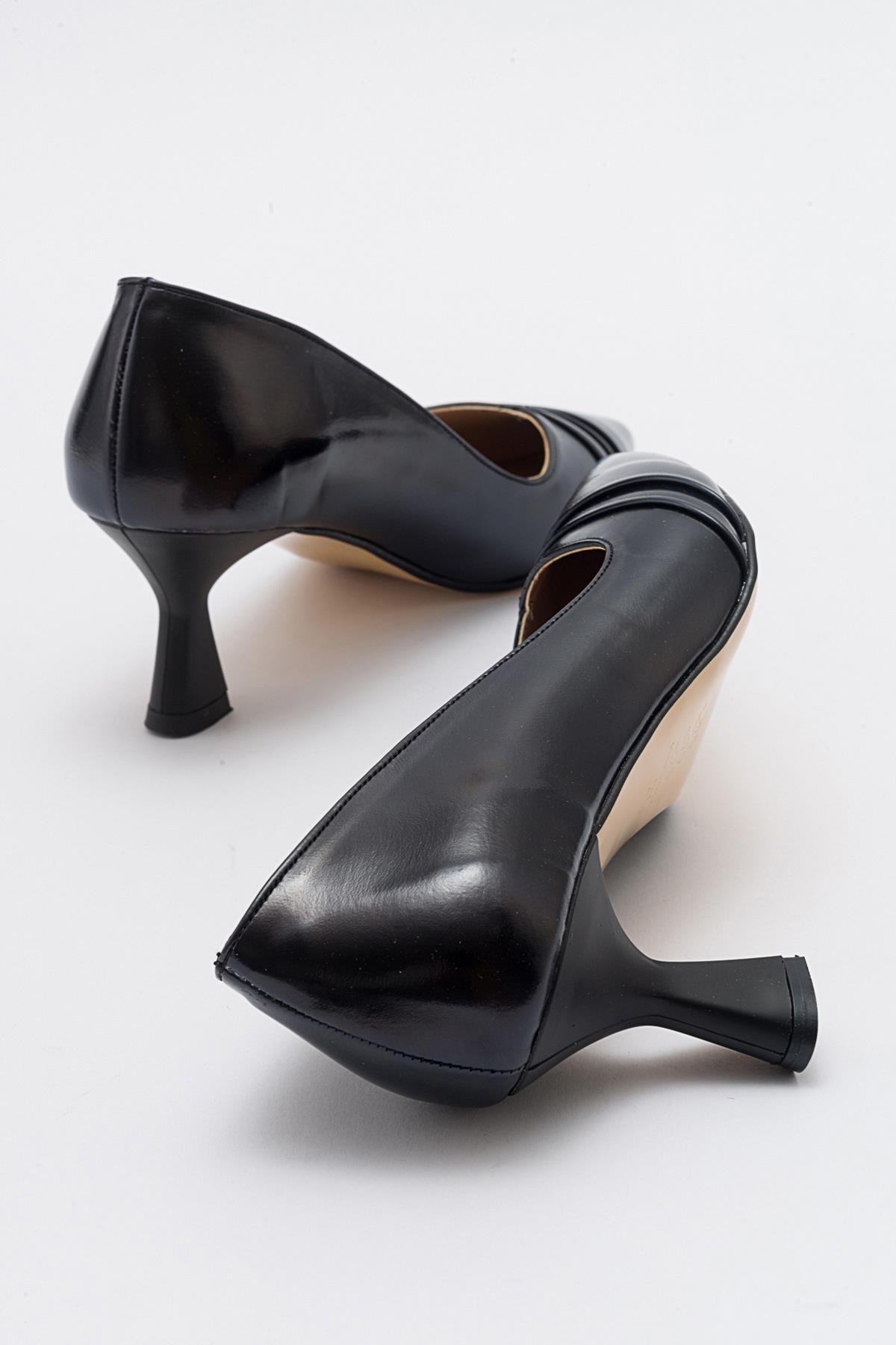 Kadın Topuklu Ayakkabı SİYAH ZRA - Görsel 5