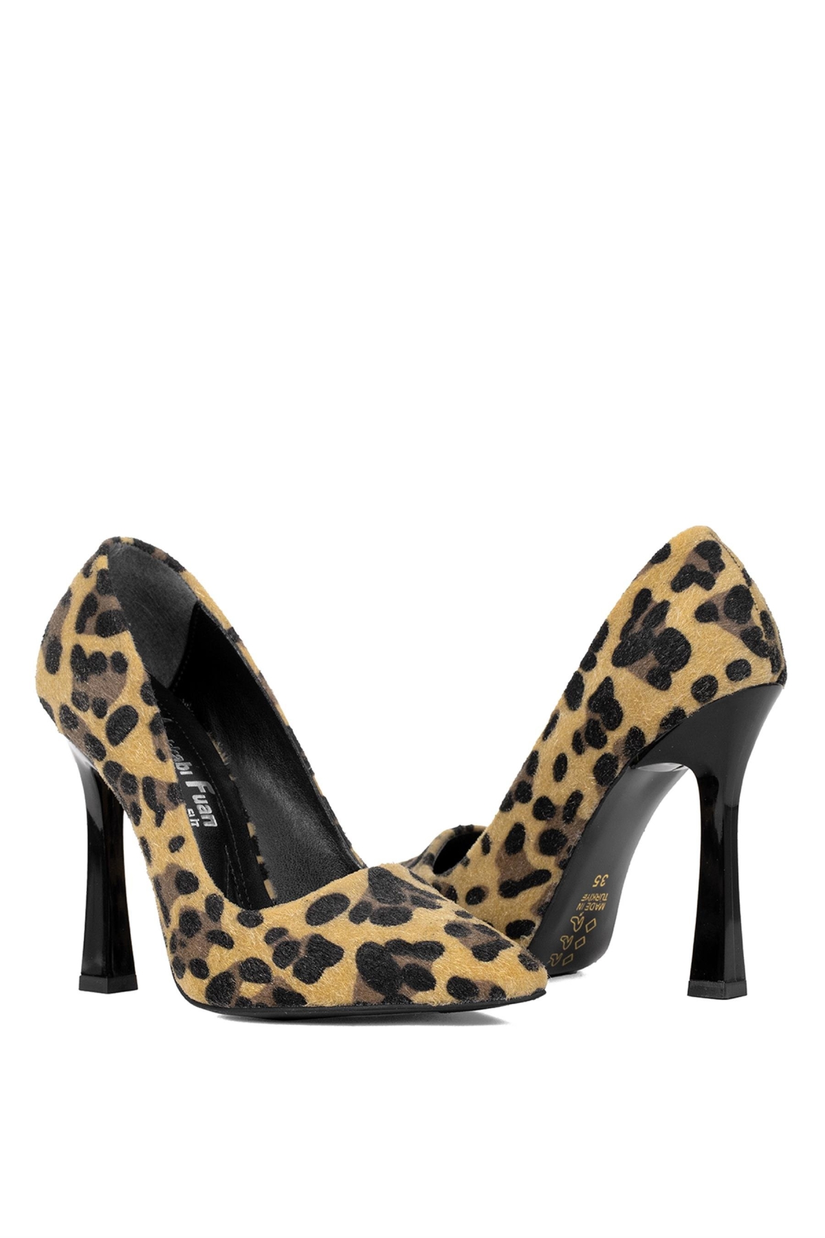 Elit Mst1920T Kadın Stiletto Leopar - Görsel 7