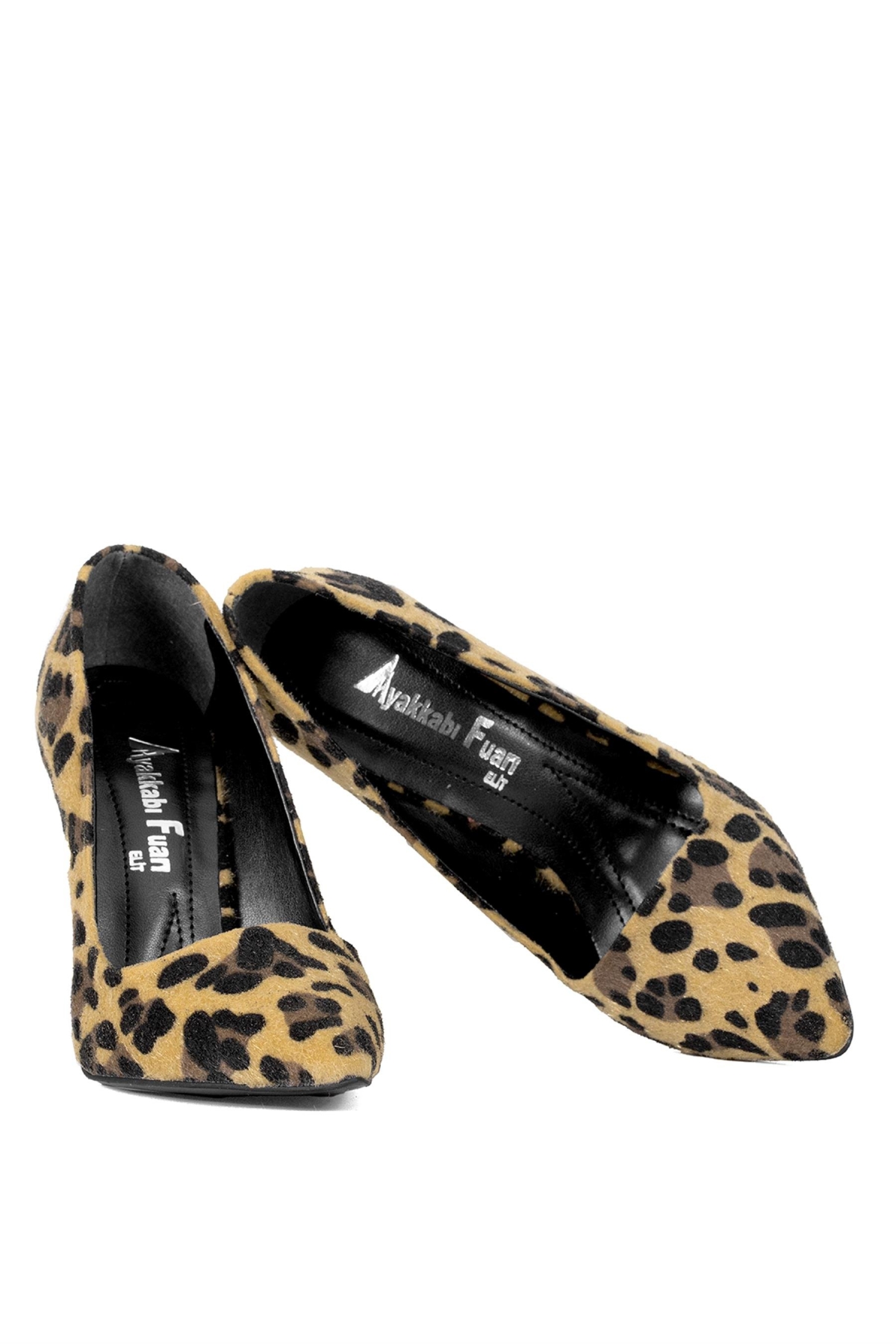 Elit Mst1920T Kadın Stiletto Leopar - Görsel 8
