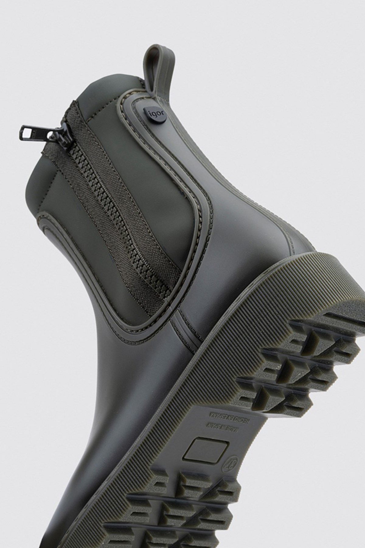 Igor Igor Haki Chloe Engomado Kadın Çizme w10300-042 Bot | Flo Haki - 4. görsel