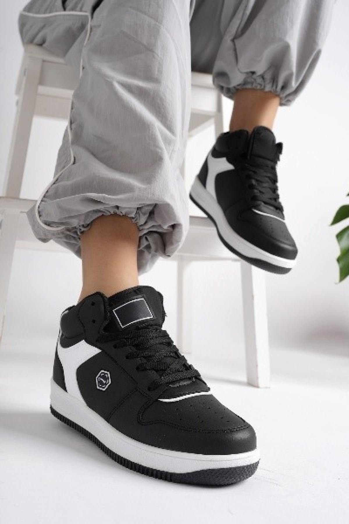 2110 BOĞAZLI UNISEX SNEAKER SPOR AYAKKABI - Görsel 3