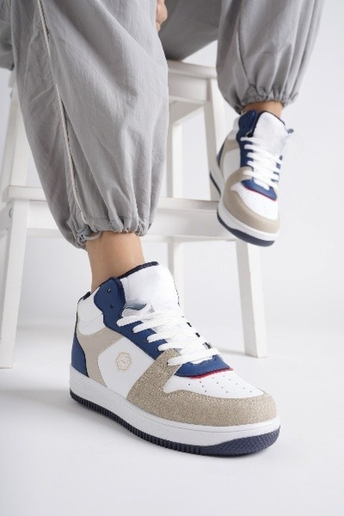 2110 BOĞAZLI UNISEX SNEAKER SPOR AYAKKABI - Görsel 3