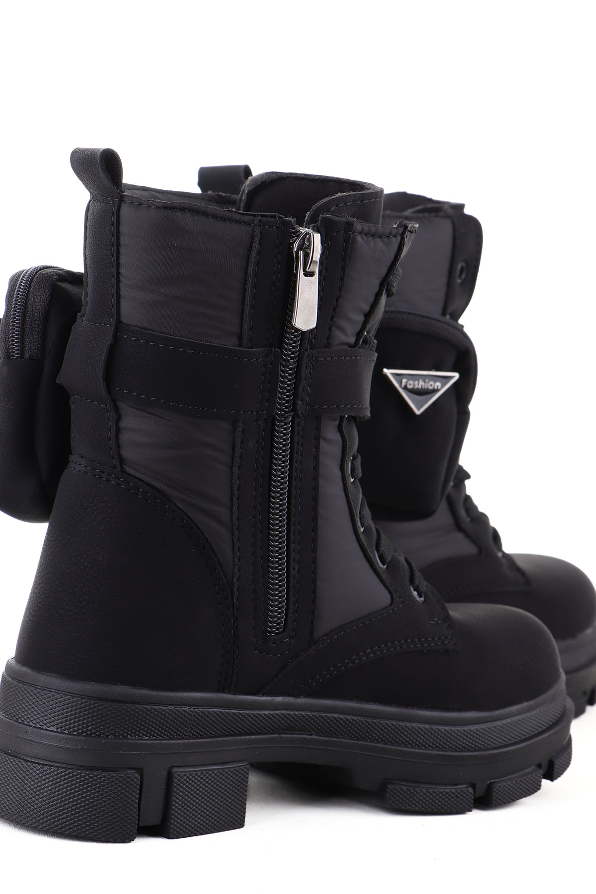 Lagartha Çanta Detaylı Fermuarlı Kadın Bot - Görsel 6