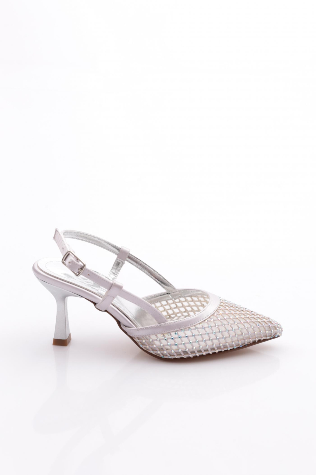 K267 Kadin Abiye Topuklu Ayakkabi - Görsel 2