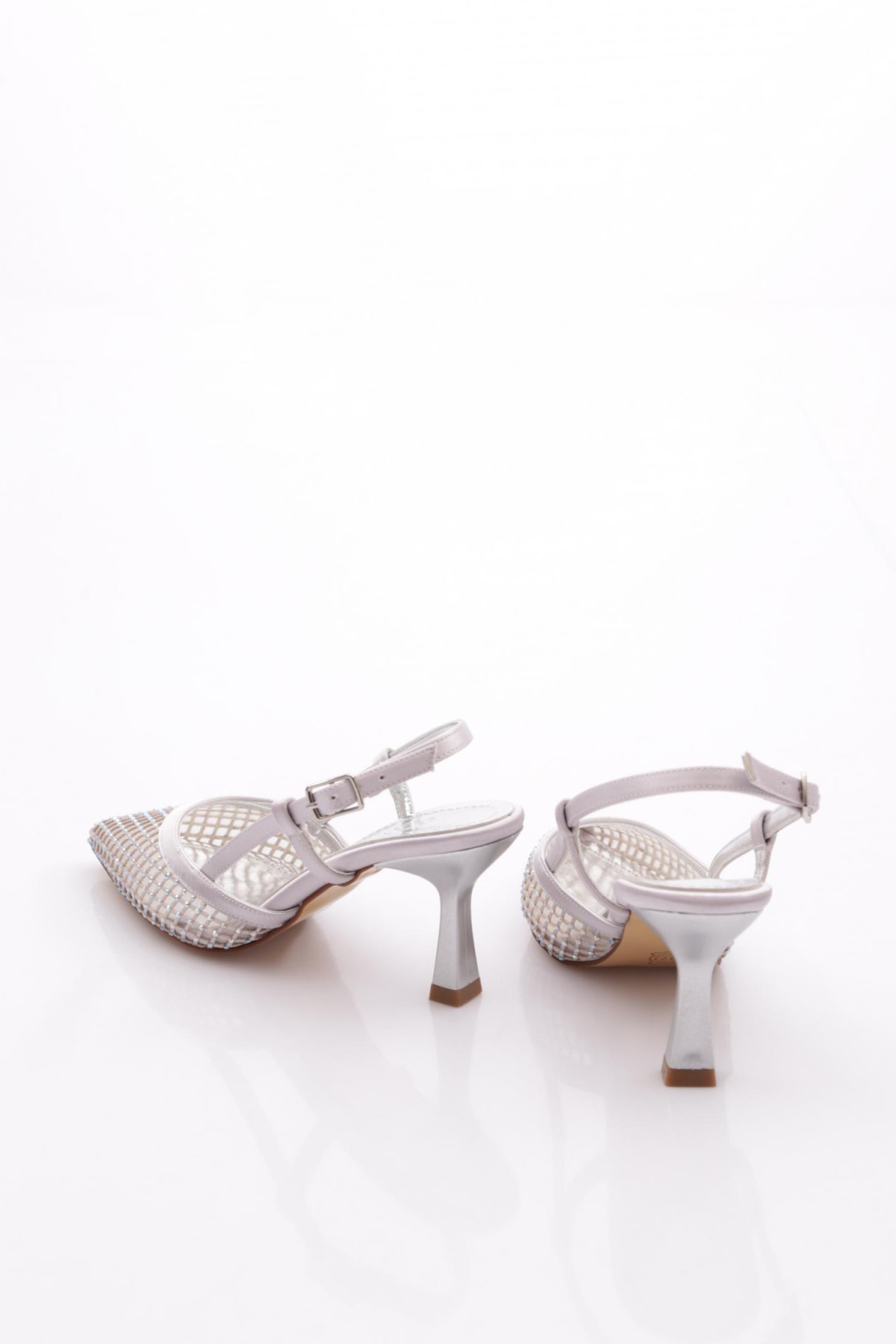 K267 Kadin Abiye Topuklu Ayakkabi - Görsel 4