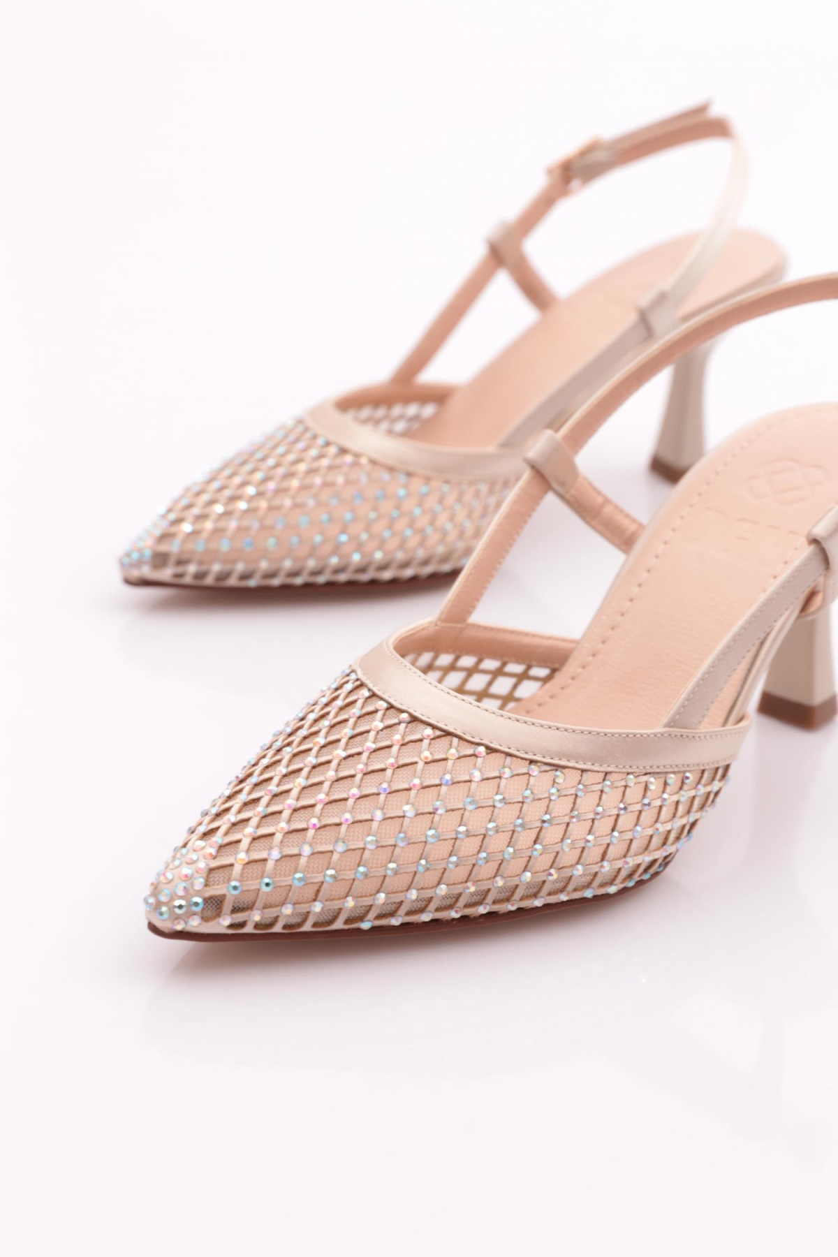 K267 Kadin Abiye Topuklu Ayakkabi - Görsel 5