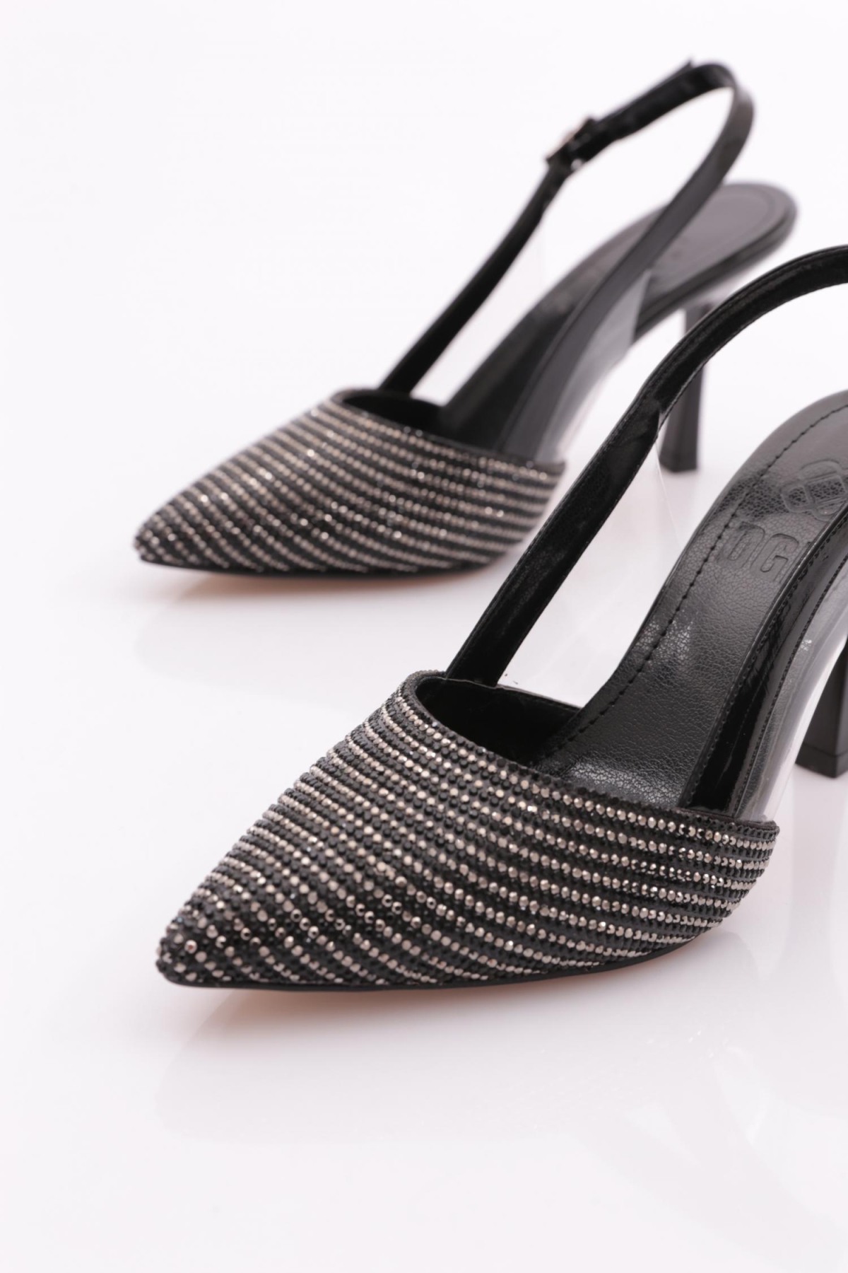 K961 Kadin Önü Kapali Abiye Ayakkabi - Görsel 5