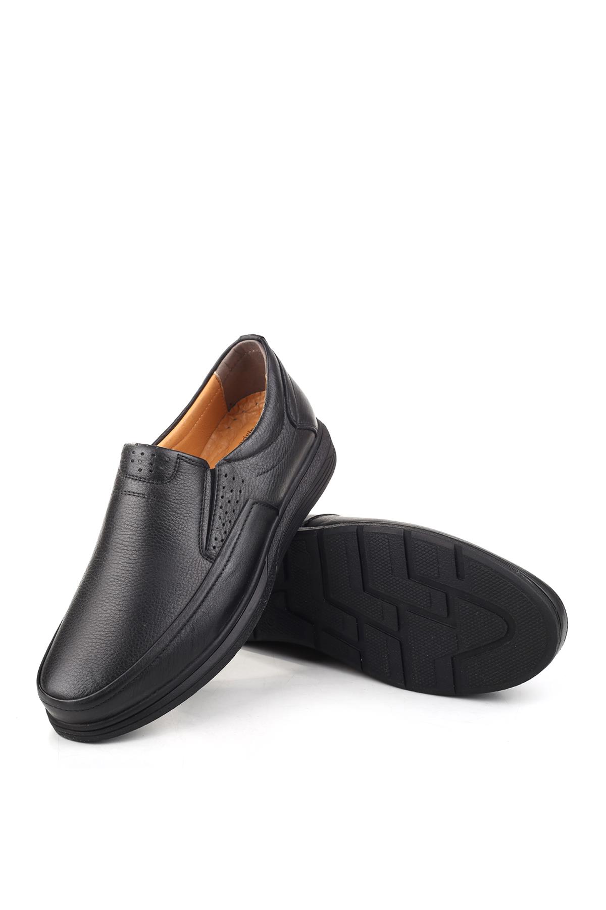 4113 Erkek Hakiki Deri Günlük Ortopedik Ayakkabı - Görsel 6