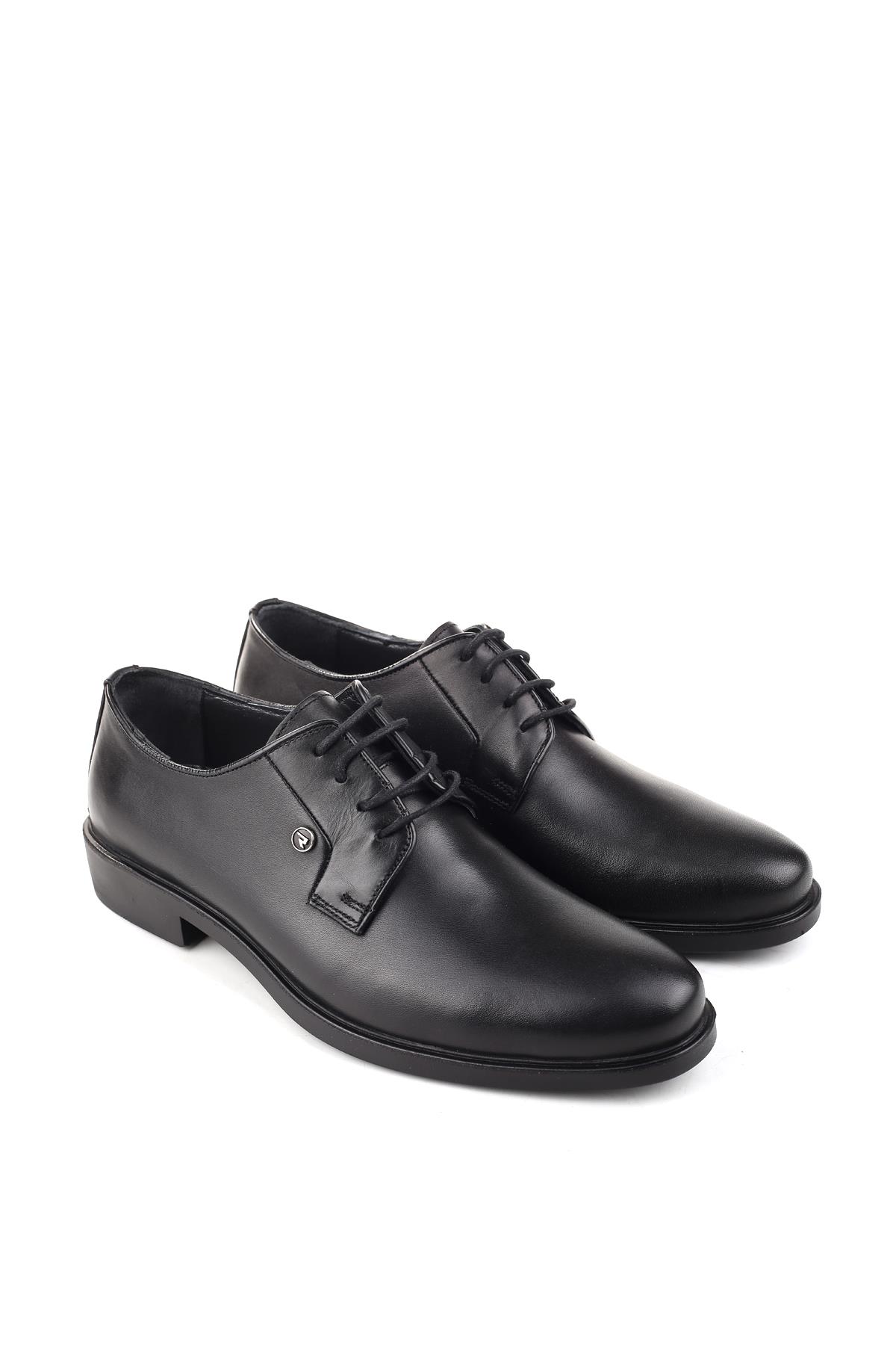 1490-1 Erkek Hakiki Deri Bağcıklı Klasik Ayakkabı - Görsel 3