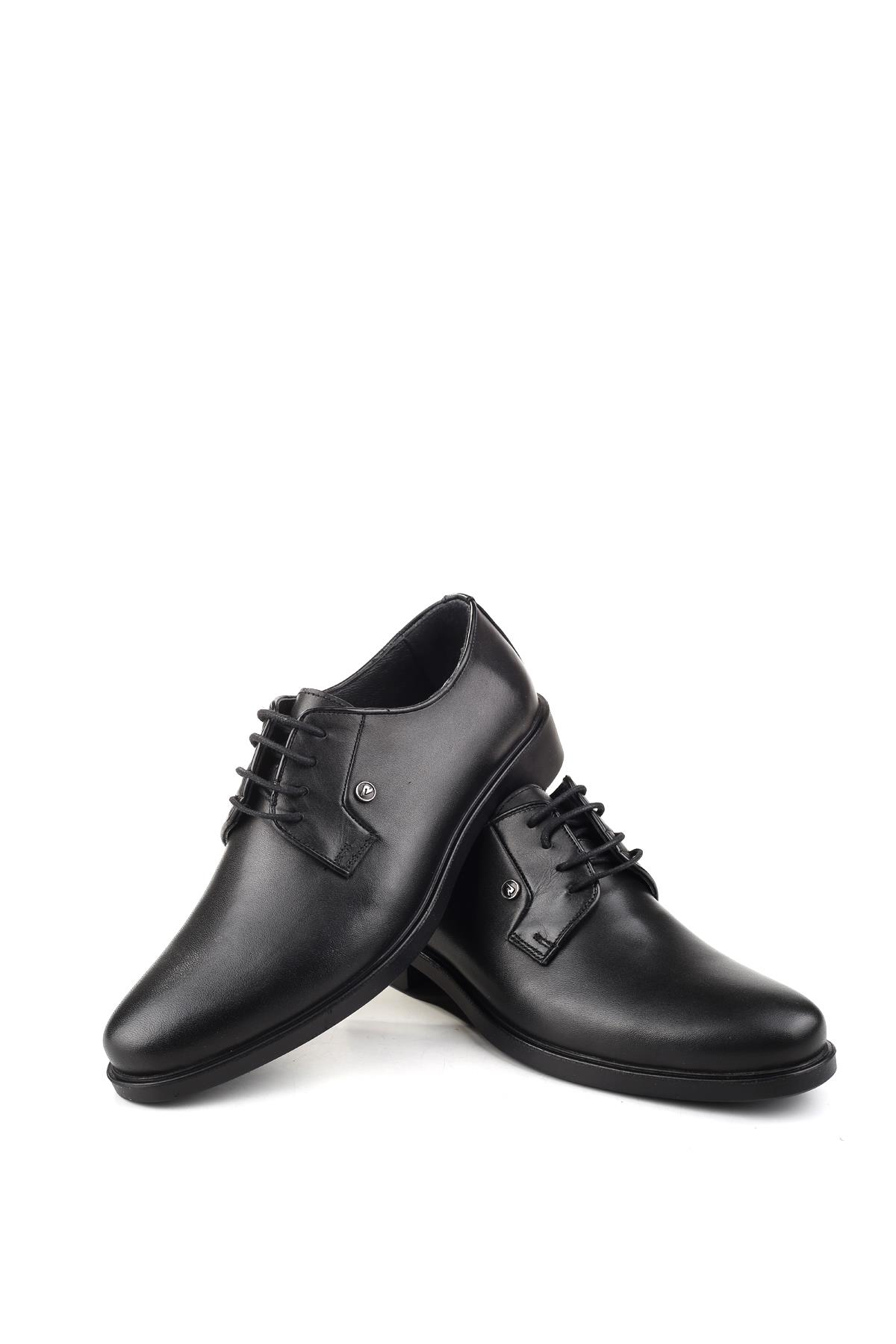 1490-1 Erkek Hakiki Deri Bağcıklı Klasik Ayakkabı - Görsel 4