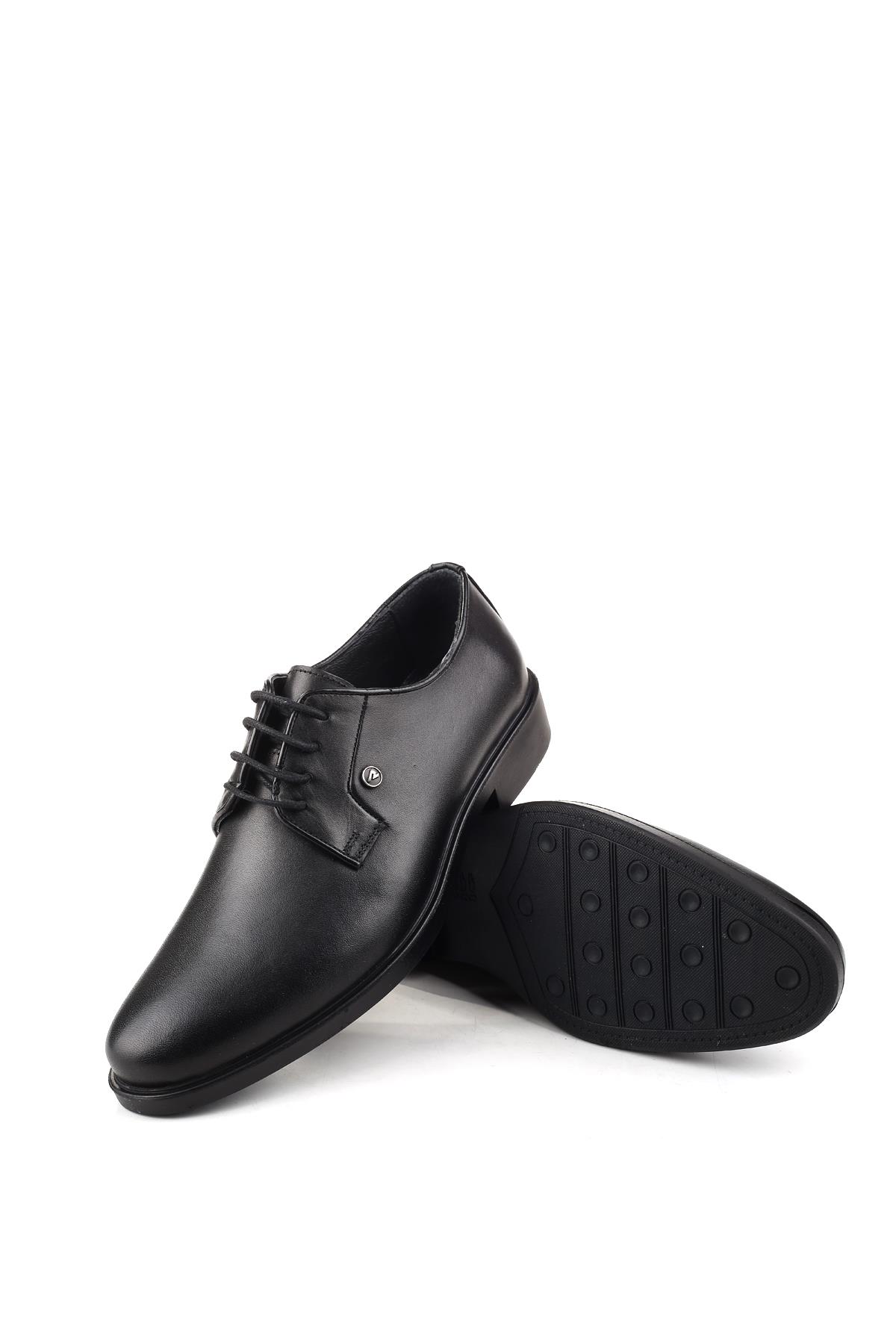 1490-1 Erkek Hakiki Deri Bağcıklı Klasik Ayakkabı - Görsel 6