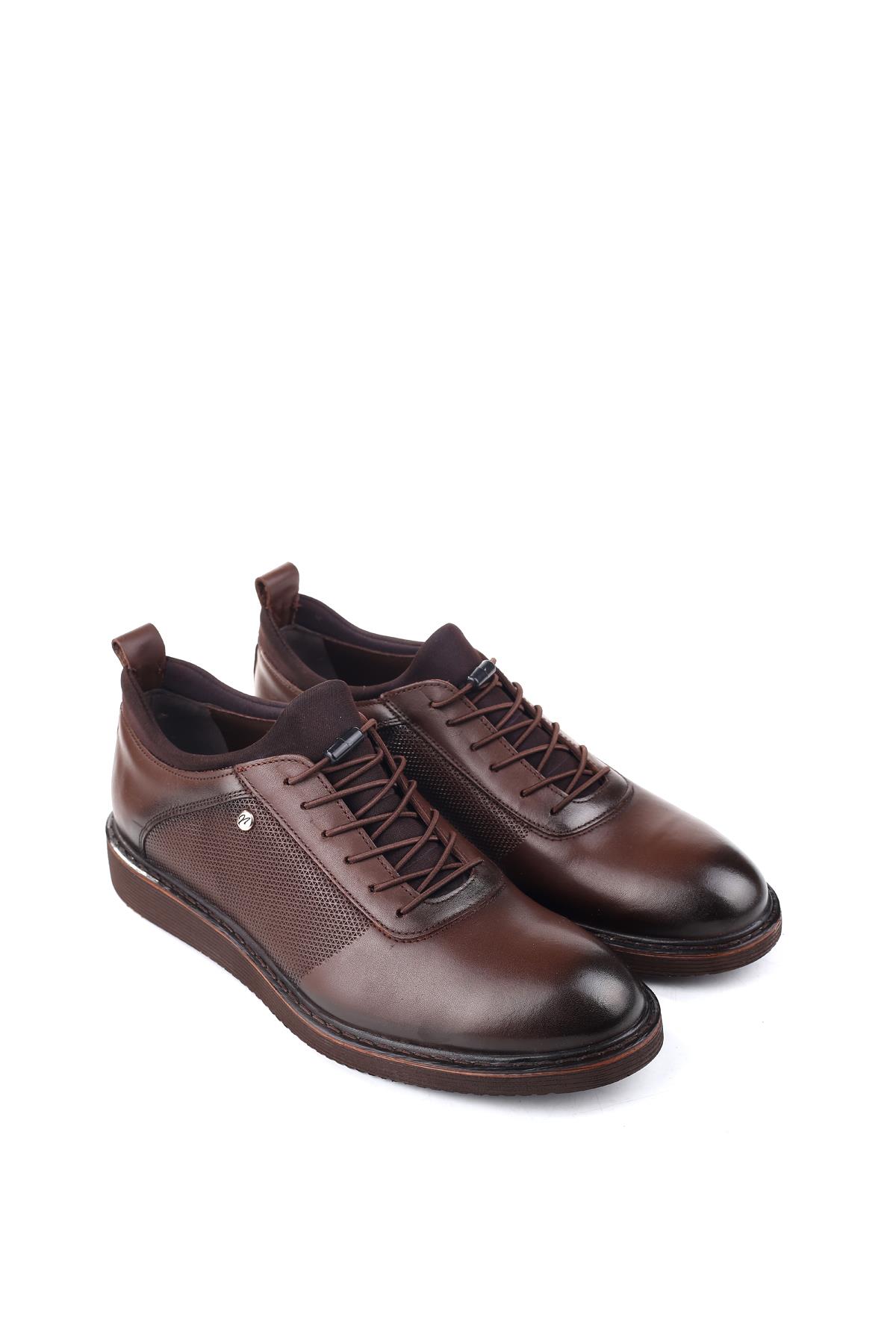 01071 Hakiki Deri Hafif Taban Klasik Erkek Ayakkabı - Görsel 3