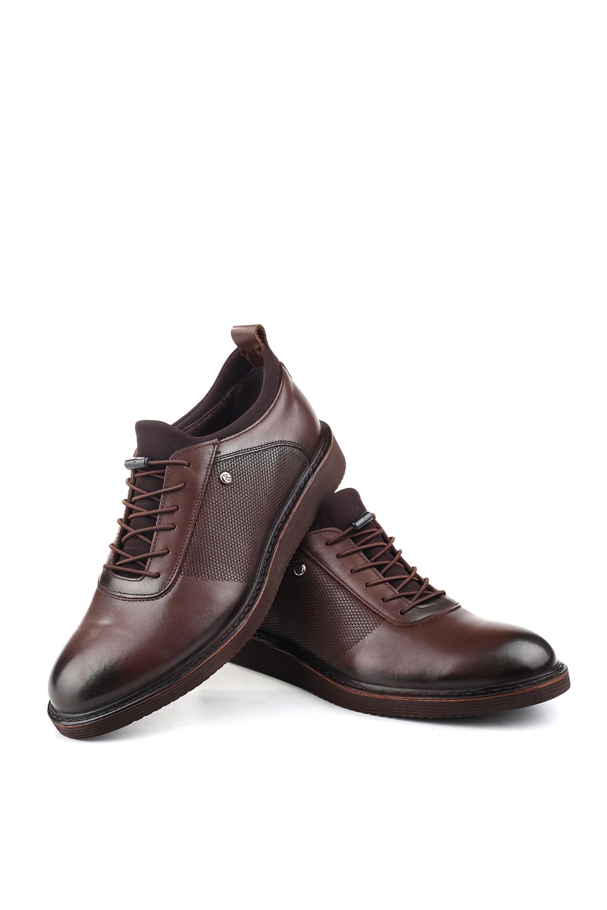 01071 Hakiki Deri Hafif Taban Klasik Erkek Ayakkabı - Görsel 4