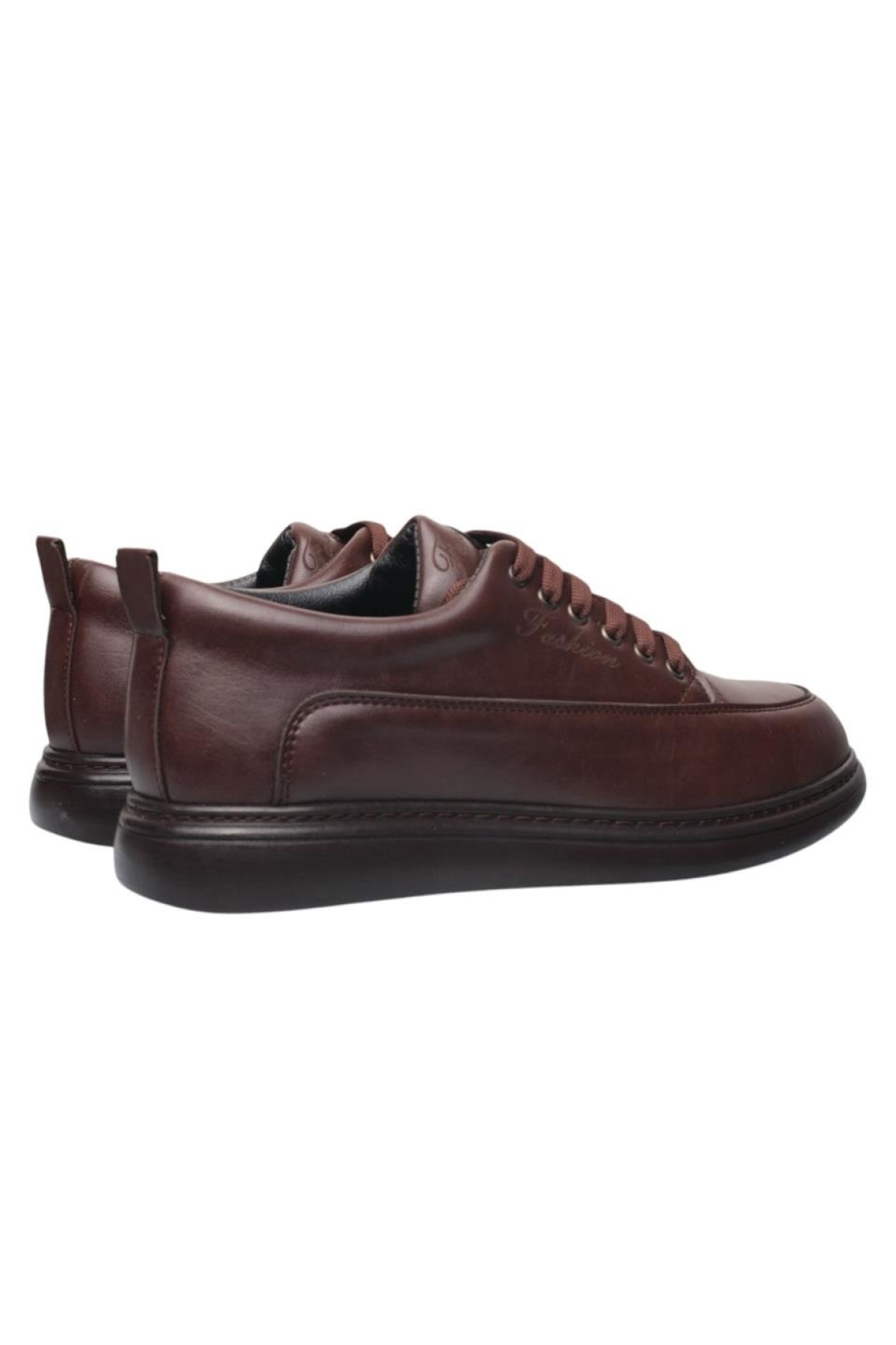 Erkek Ortopedik Jel İç Taban Comfort Günlük Ayakkabı KAHVERENGİ - Görsel 6