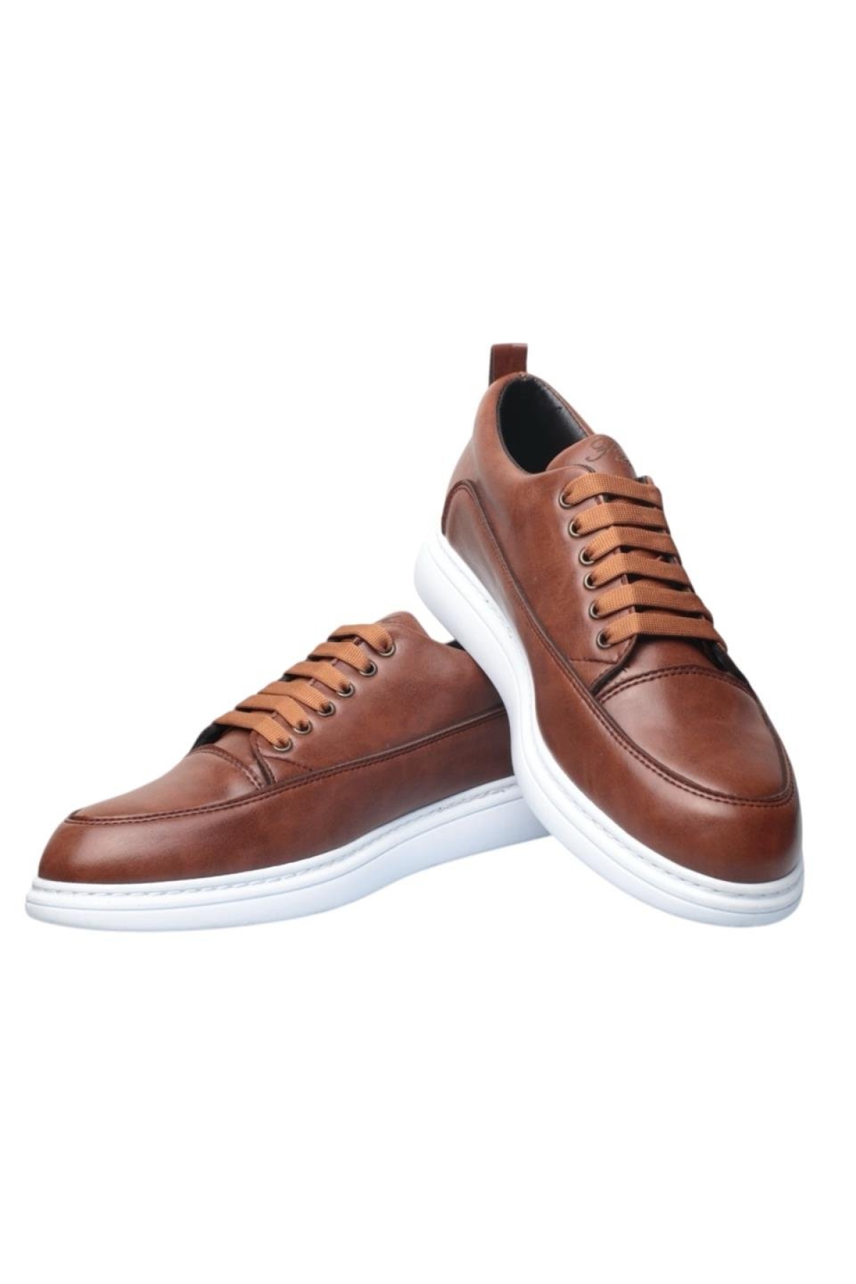 Erkek Ortopedik Jel İç Taban Comfort Günlük Ayakkabı TABA - Görsel 3