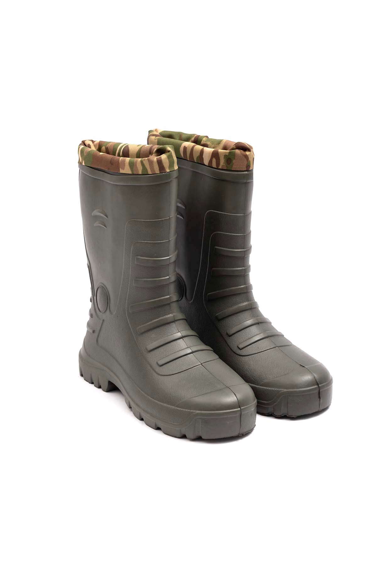 Kışlık Erkek Çoraplı Kısa Fır Çizme - Görsel 5