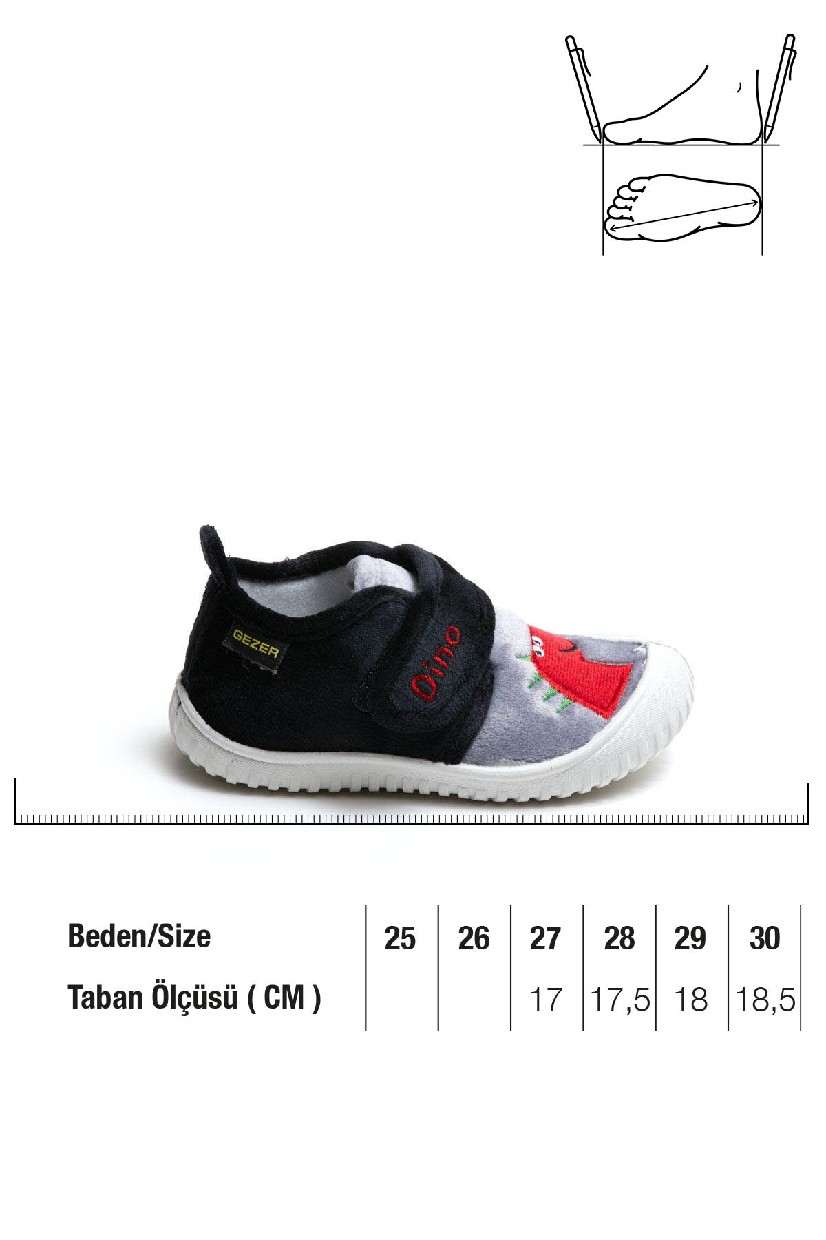 Kışlık Cırtlı Panduf Patik Erkek Ayakkabı - Görsel 3