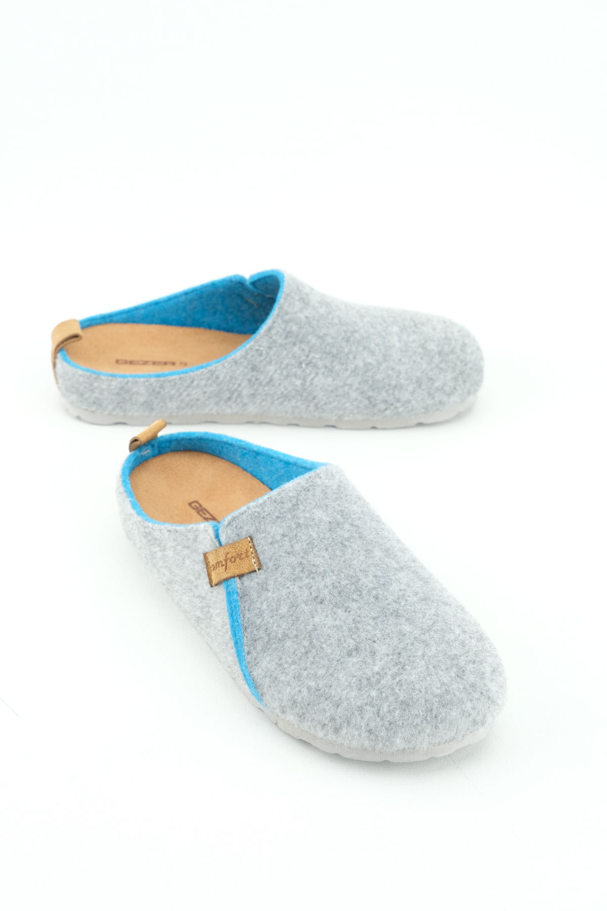 Kışlık Keçe Comfort Taban Kadın Ev Bahçe Terlik - Görsel 2