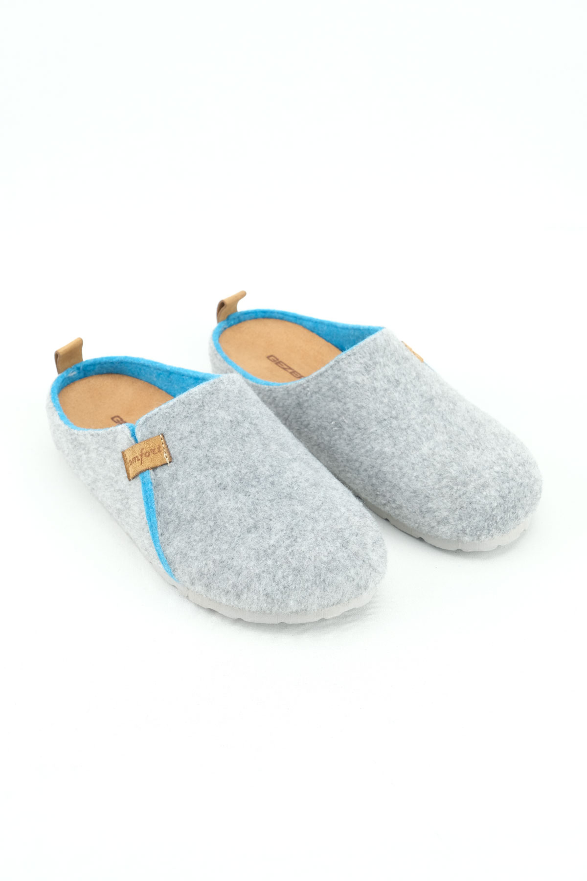 Kışlık Keçe Comfort Taban Kadın Ev Bahçe Terlik - Görsel 4