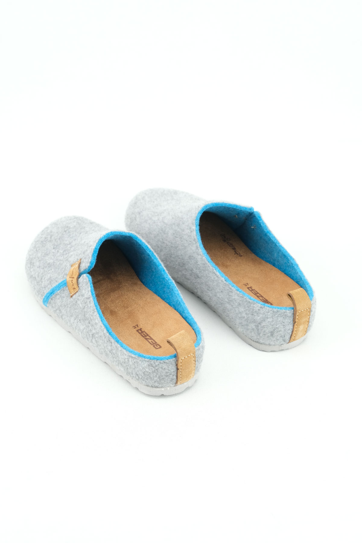 Kışlık Keçe Comfort Taban Kadın Ev Bahçe Terlik - Görsel 5