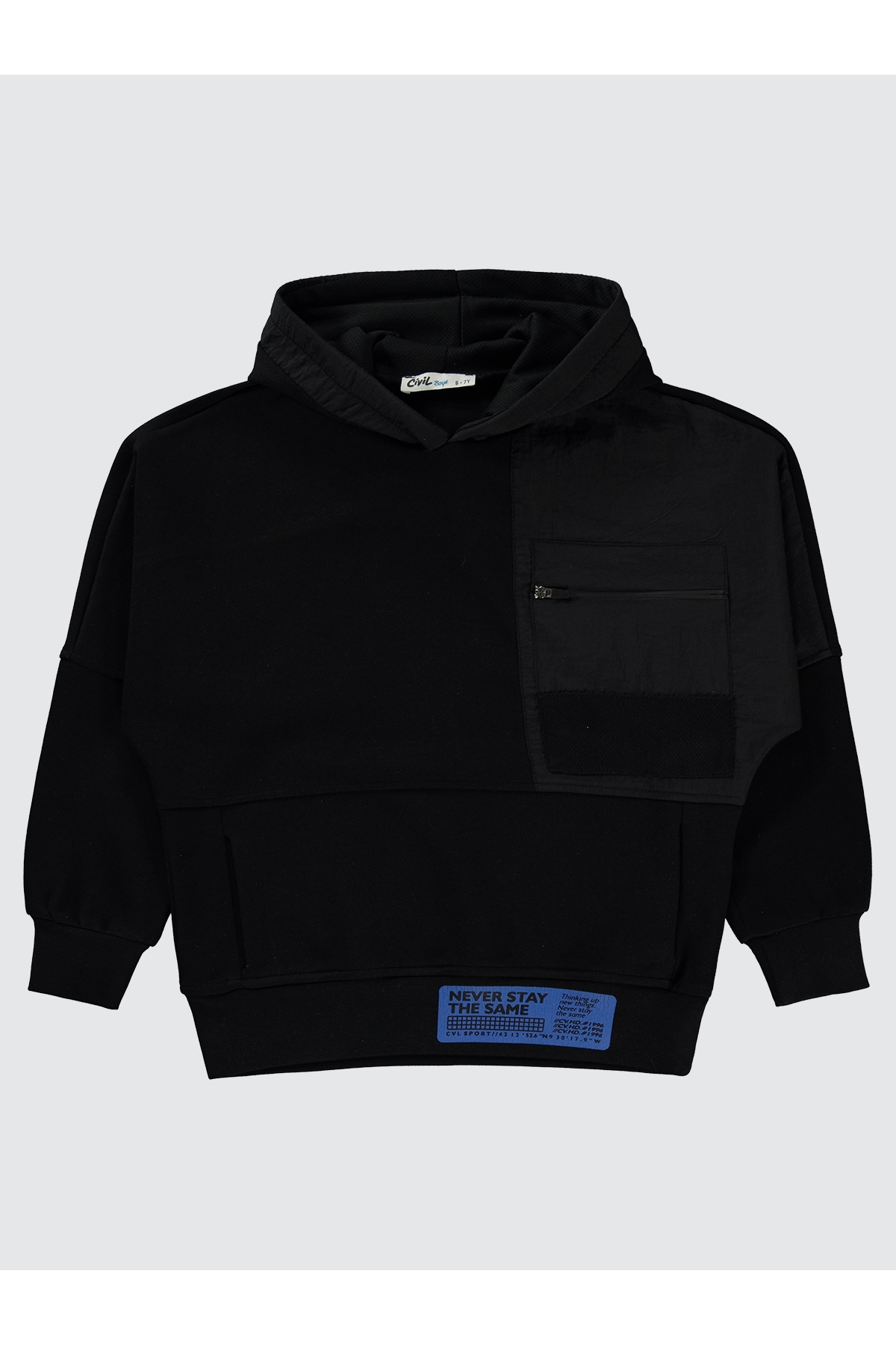 Erkek Çocuk Sweatshirt 10-13 Yaş  Siyah