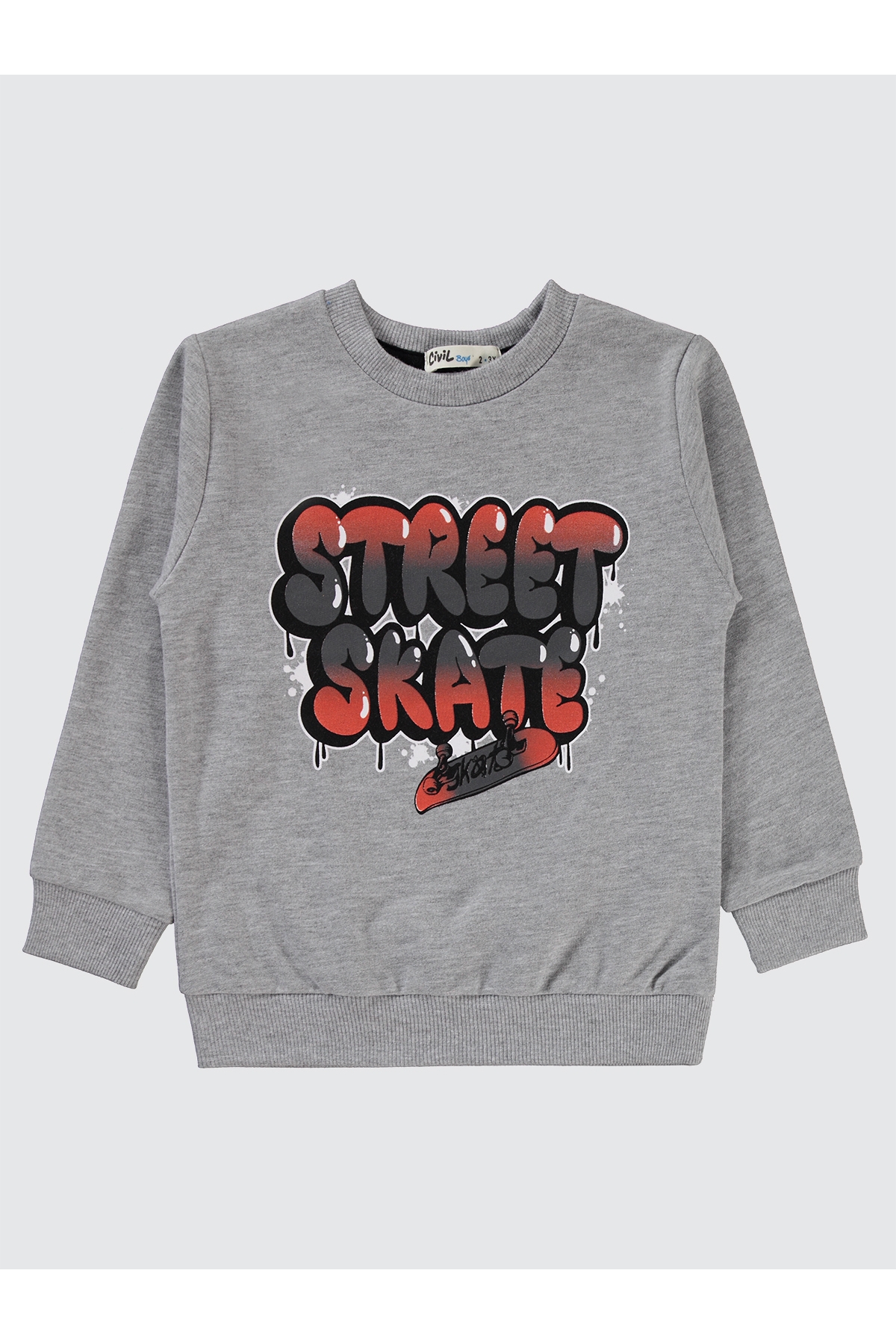 Erkek Çocuk Sweatshirt 2-5 Yaş Grimelanj