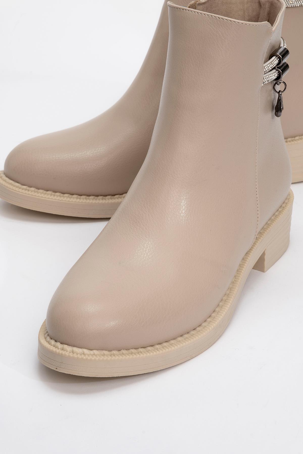 Kaydırmaz Taşlı Bot TEN CİLT - Görsel 4