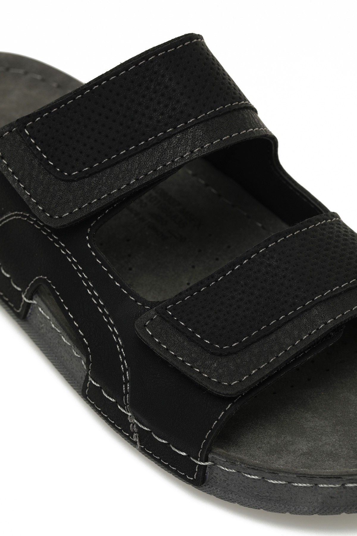 408037.M5FX Siyah Erkek Terlik - Görsel 8