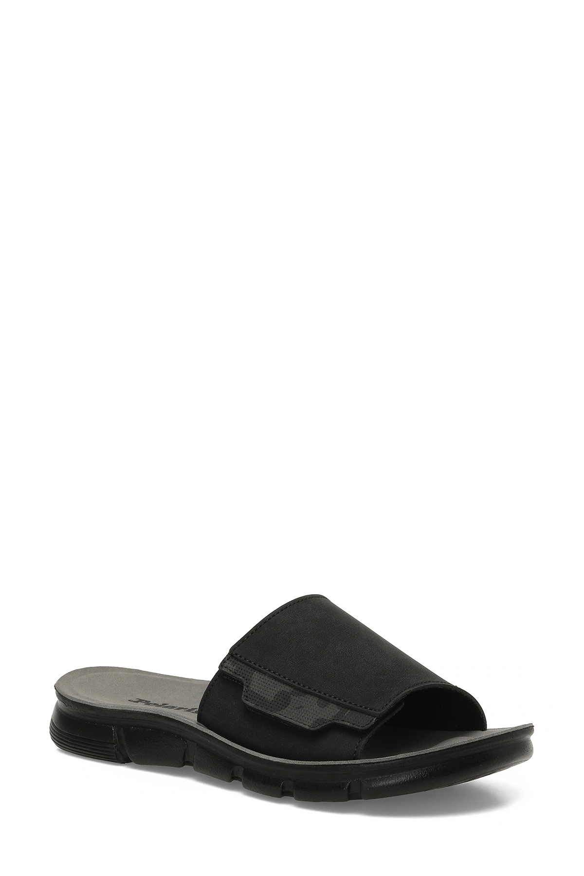 Polaris 406112.M5FX Siyah Erkek Terlik - Görsel 3