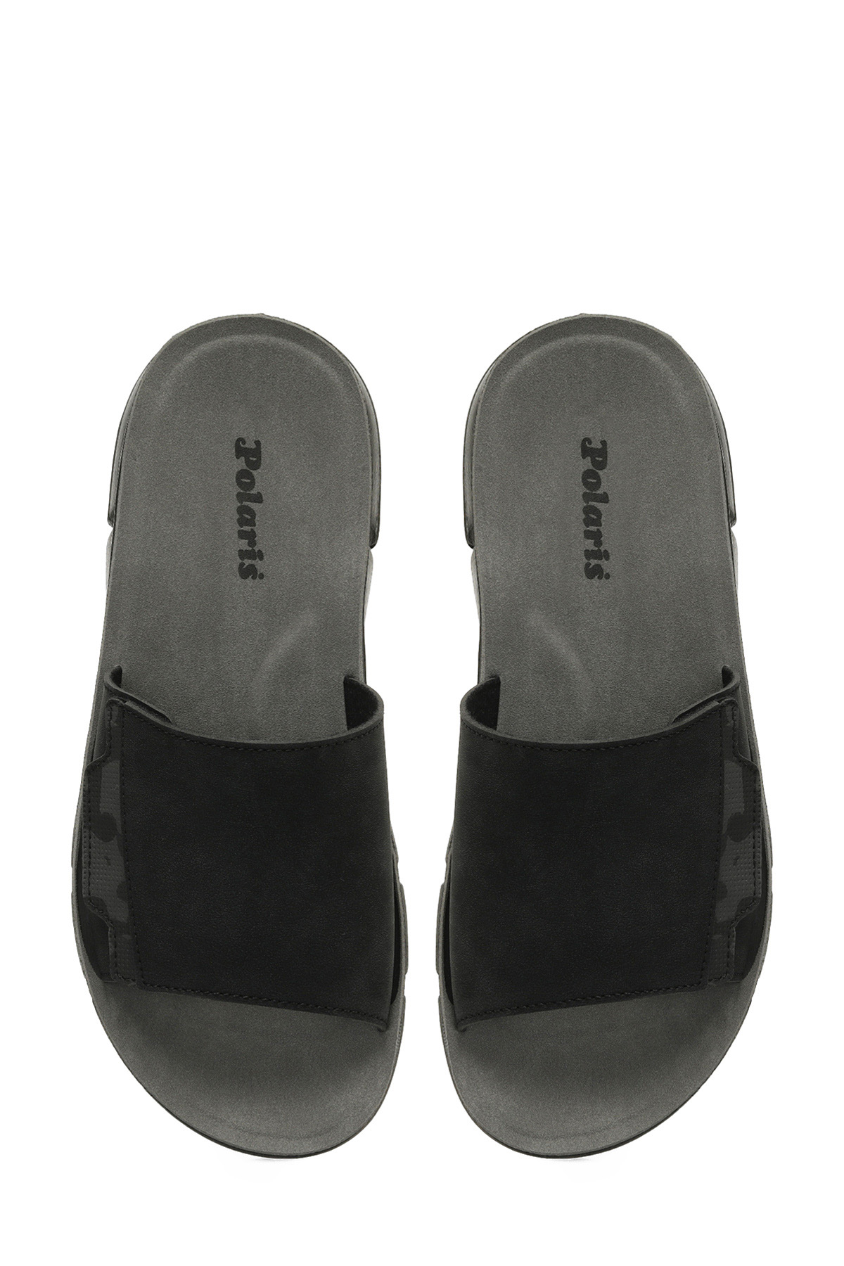 Polaris 406112.M5FX Siyah Erkek Terlik - Görsel 5