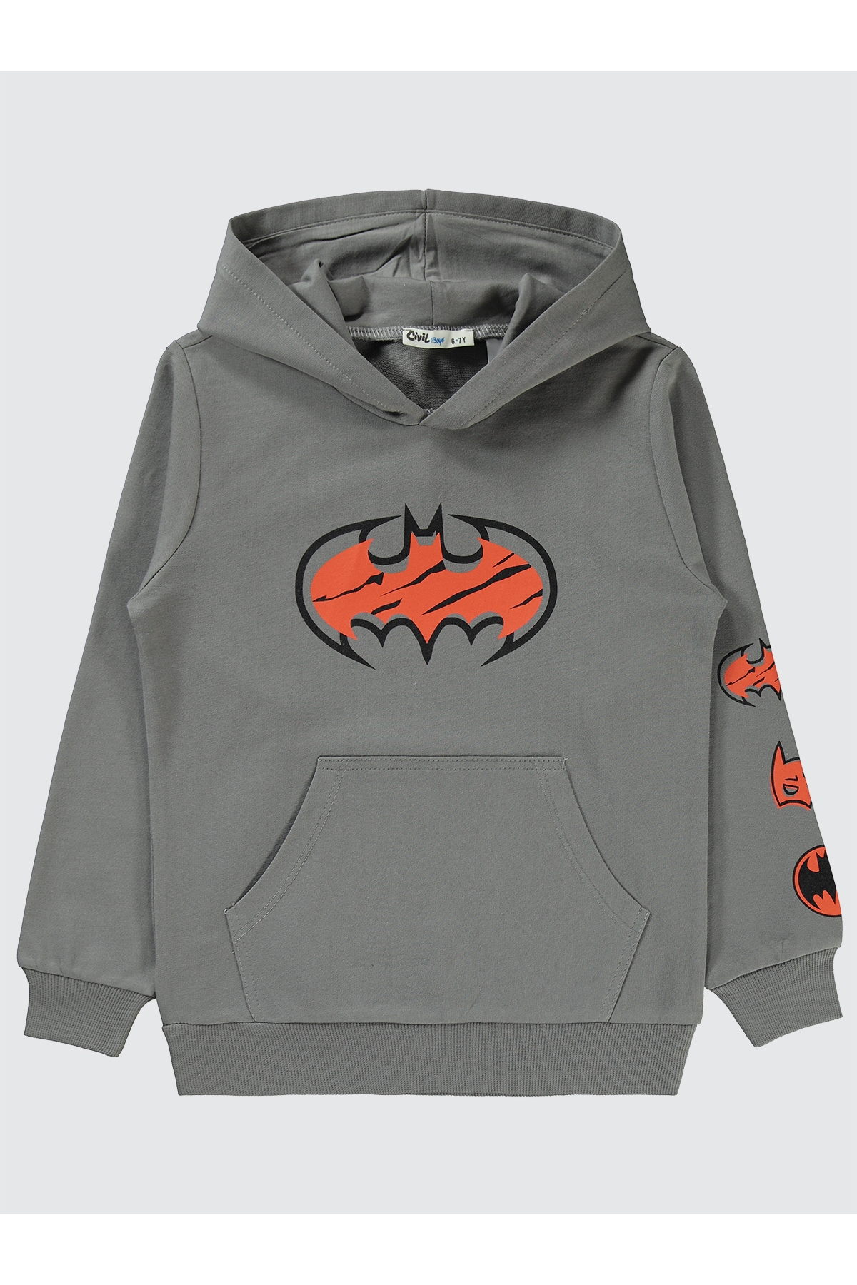 Erkek Çocuk Sweatshirt 10-13 Yaş Antrasit