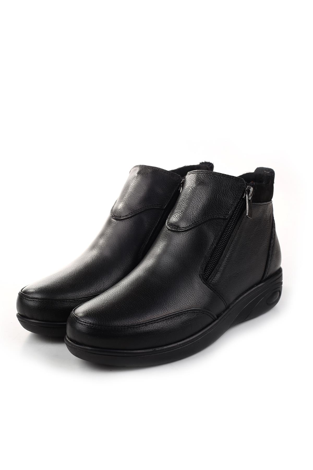 42646 Hakiki Deri Ortopedik Taban Anne Bot - Görsel 3