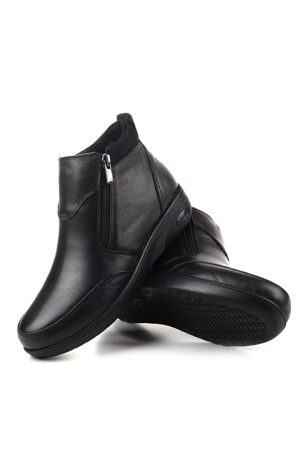 42646 Hakiki Deri Ortopedik Taban Anne Bot - Görsel 4